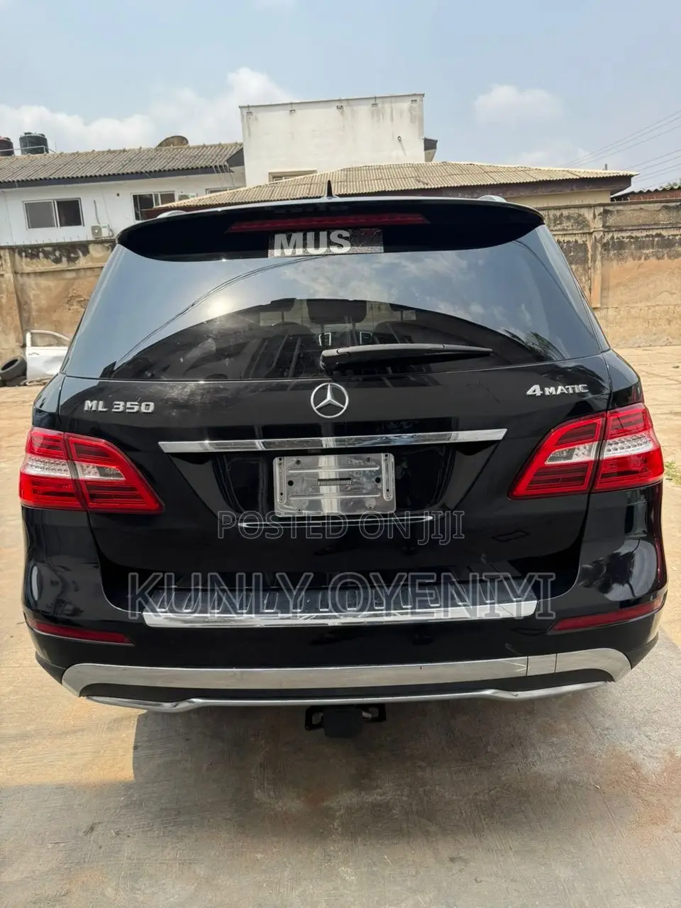Mercedes-Benz M Class ML 350 4Matic 2012 Matt Black