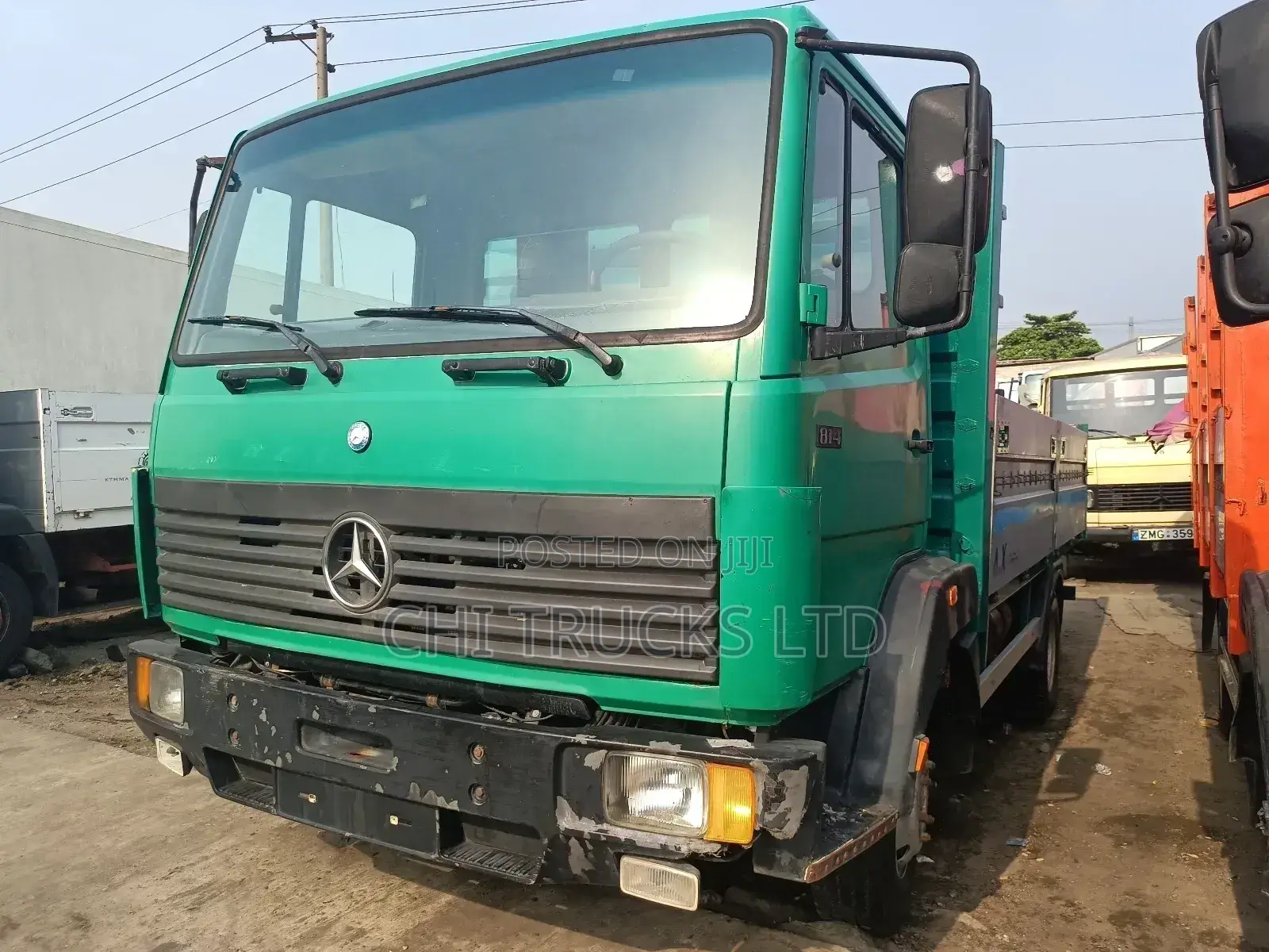 Mercedes Benz 814 Pickup Truck 6bolt