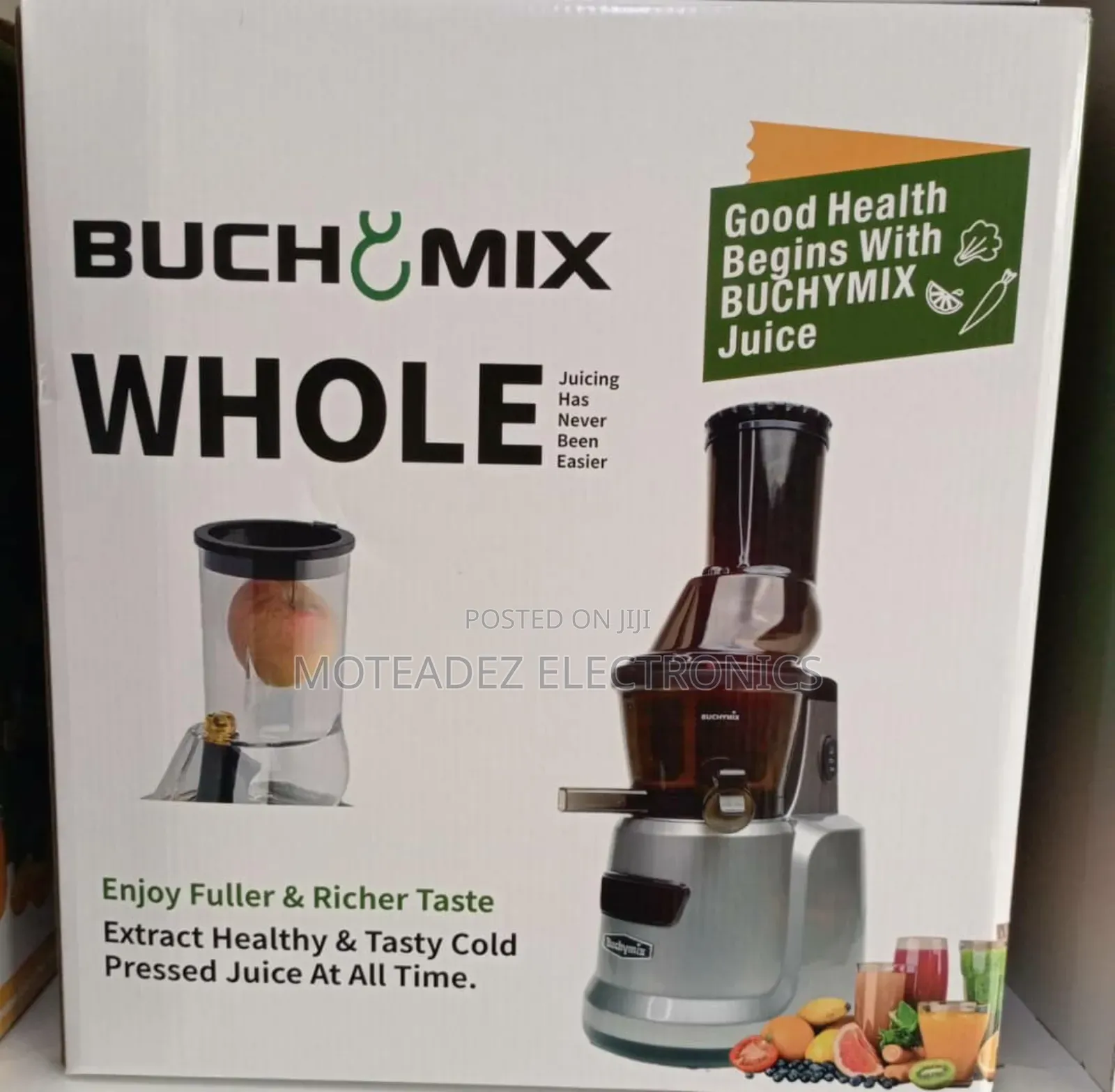 Buchymix 230w Multifunctional Masticating Whole Slow Juicer (Bj100)