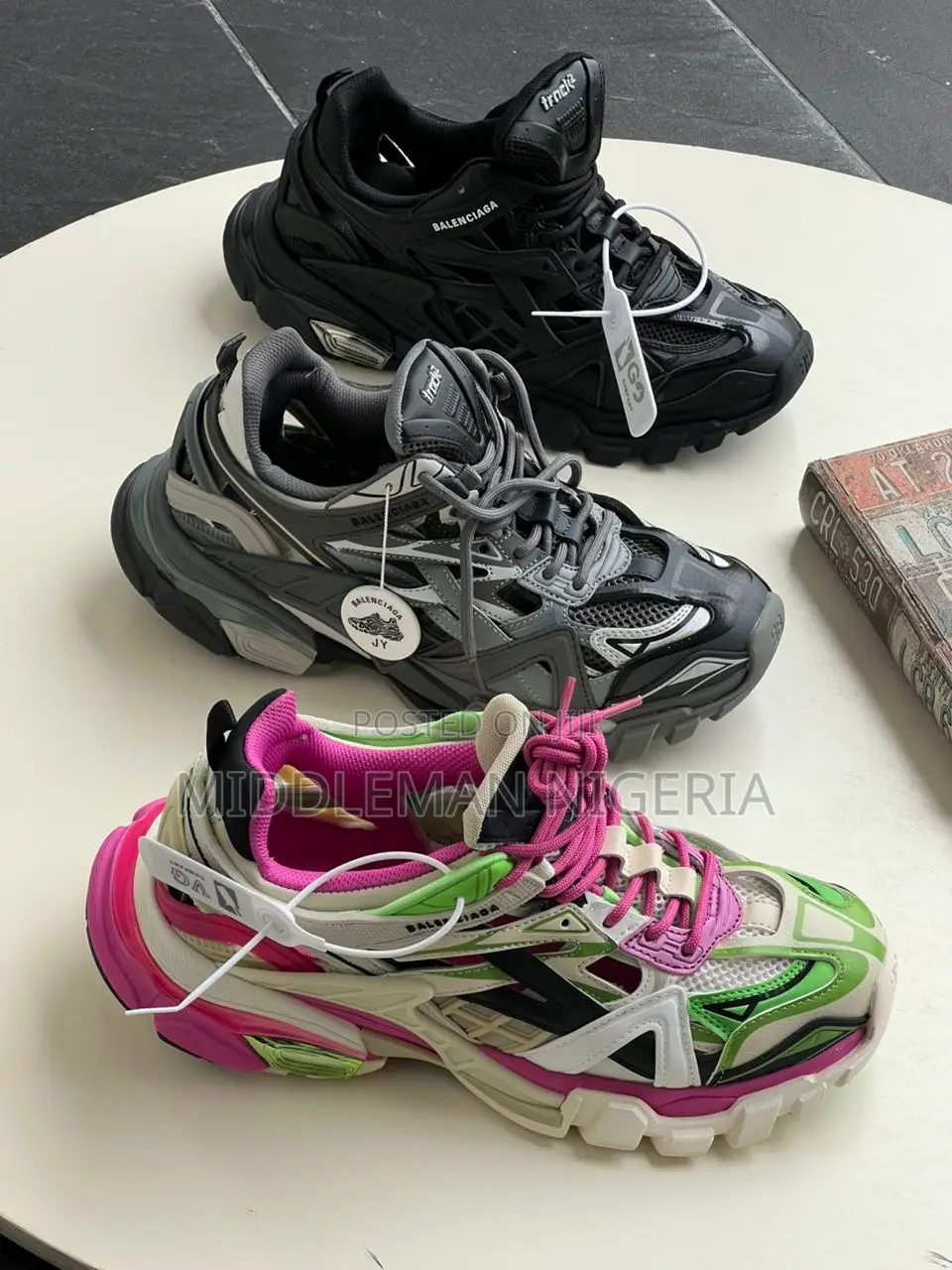Balenciaga Track 2 Runners Heavy Sole Sneakers