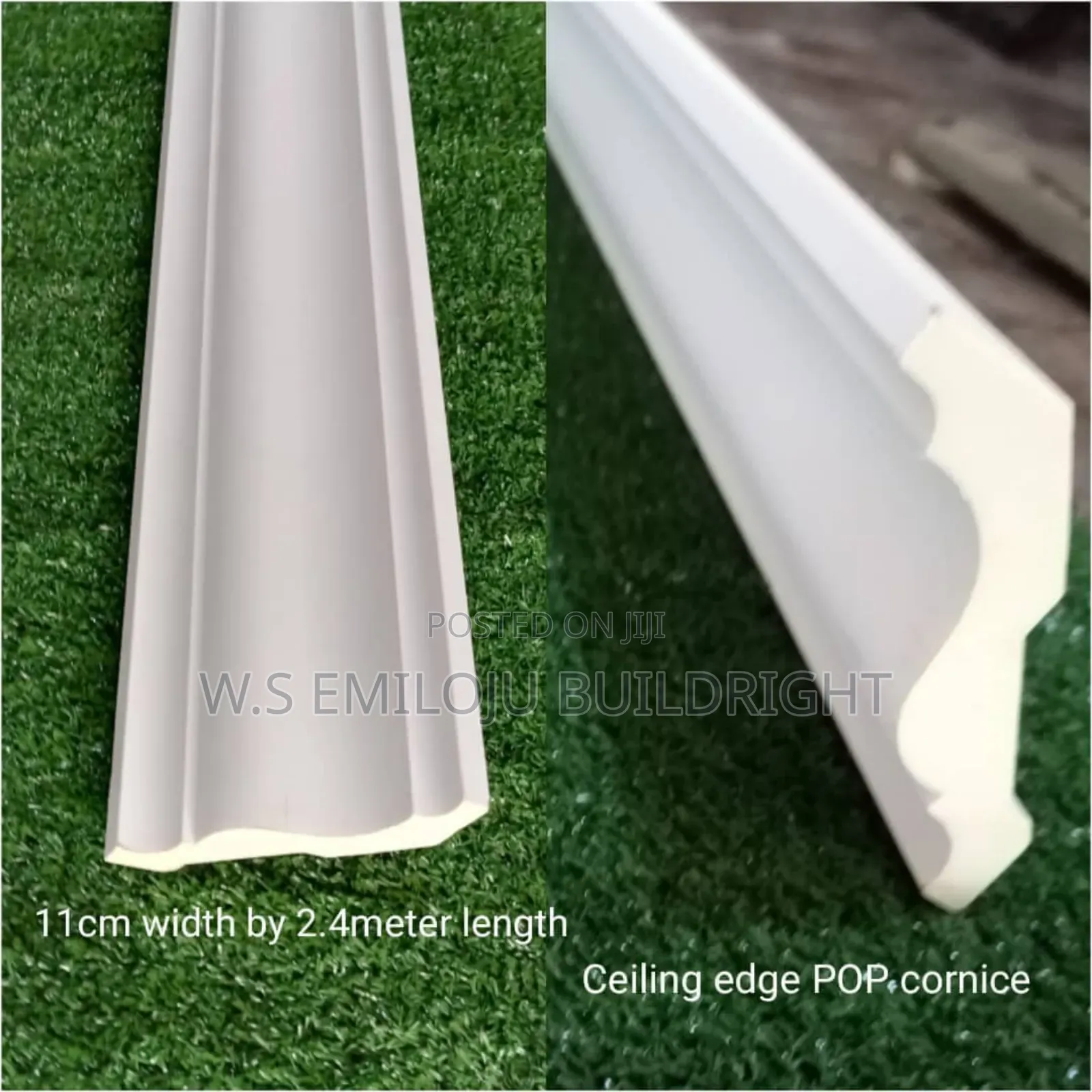 Ceiling Edge Pop Cornice