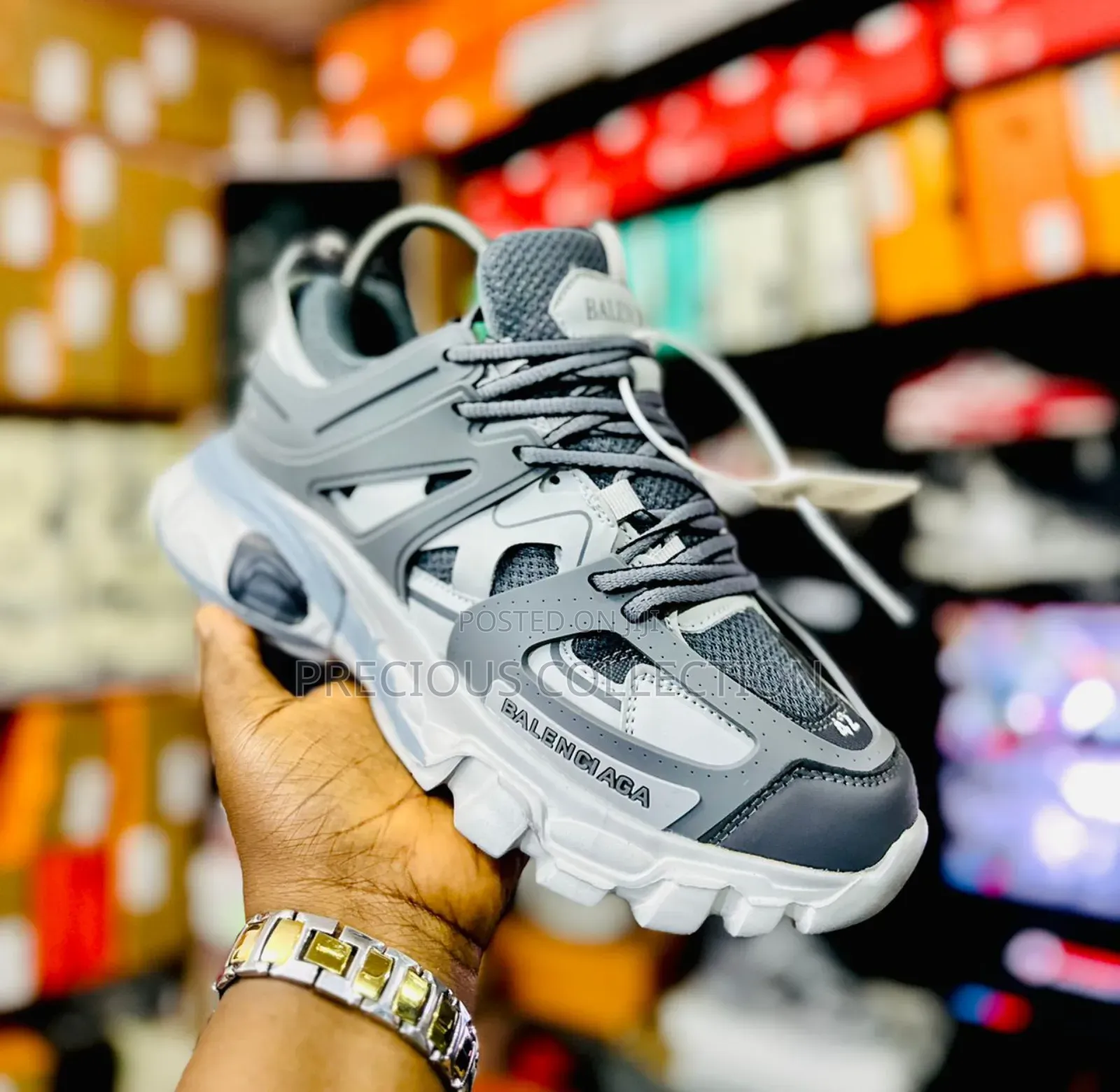 Unisex Balenciaga Track Lace Up Sneakers