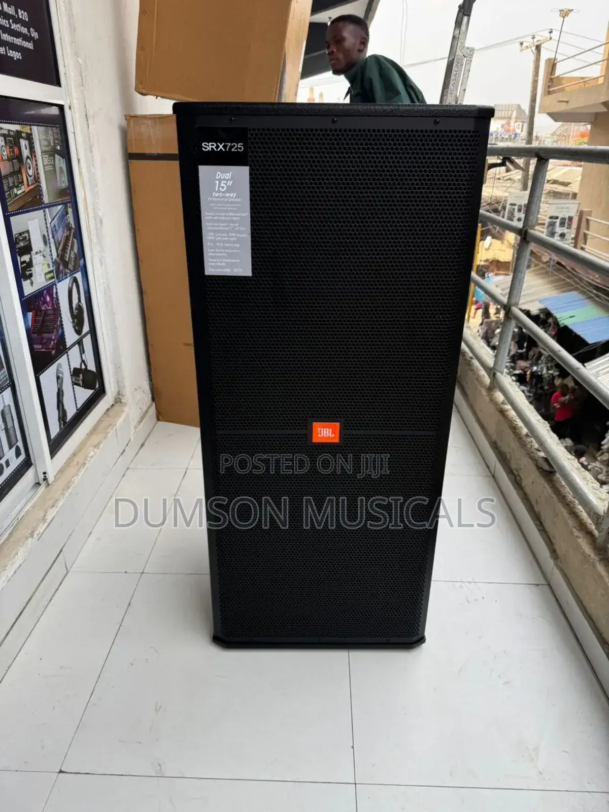 JBL Full Range Speaker Big Magnet Engraved Srx725