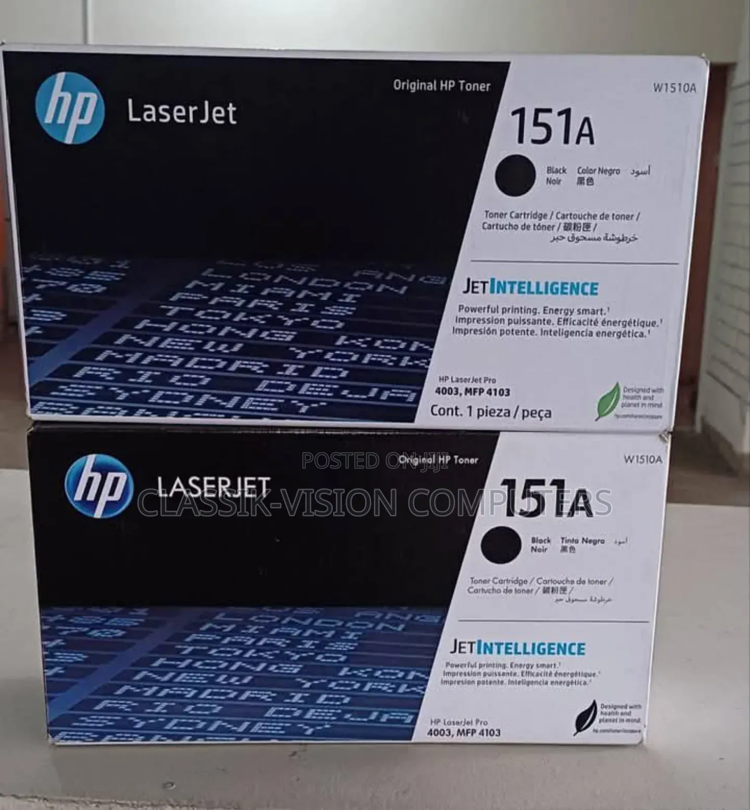 Genuine Hp 151a Toner Black(W1510a)