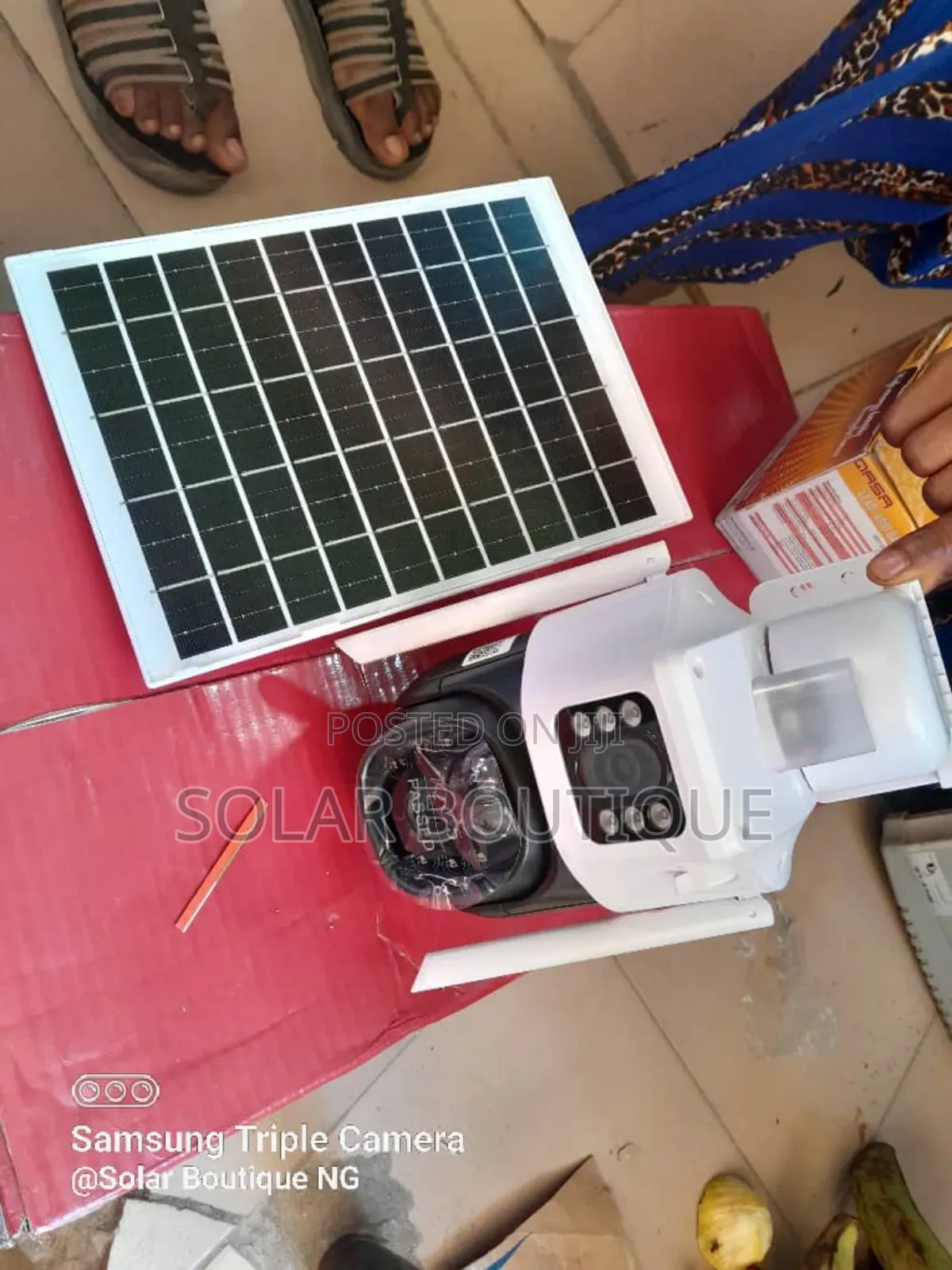 Dual Lense 5mp Solar PTZ Camera