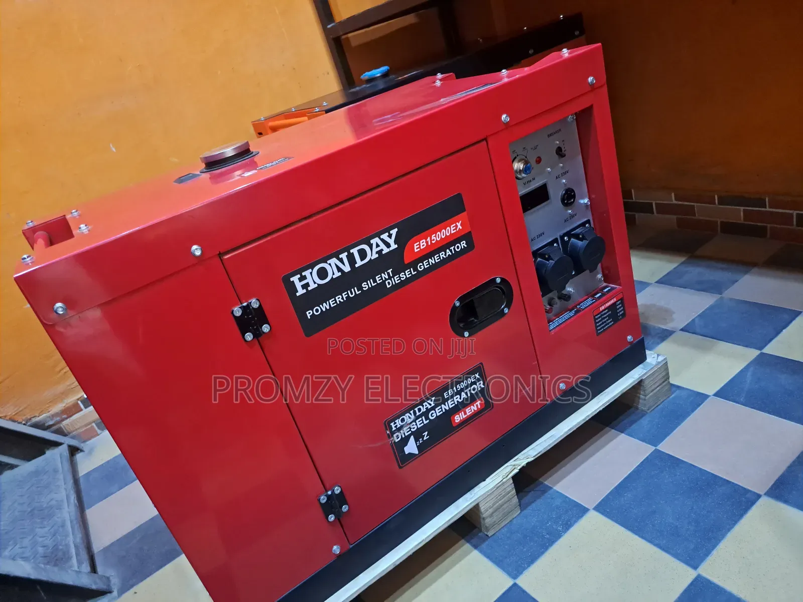 Brand New Honda Diesel Soundproof Generator 12kva 100% Coppe