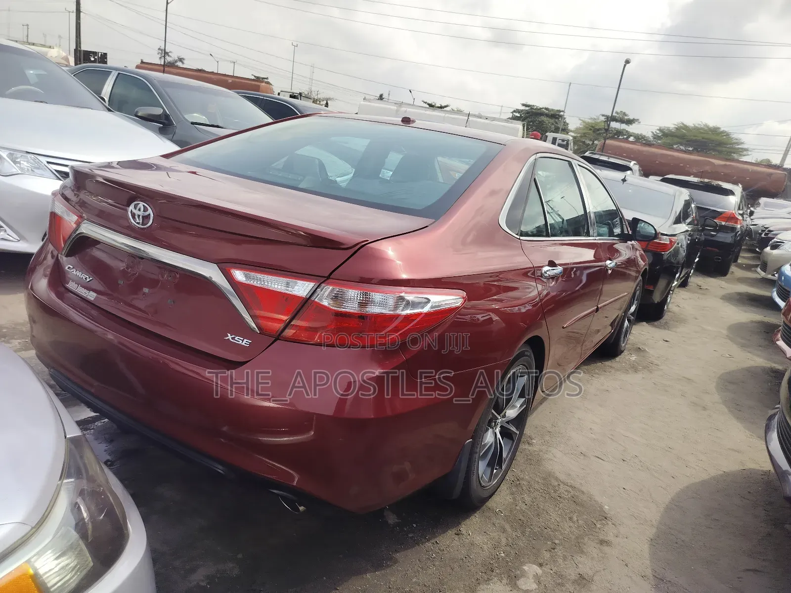 Toyota Camry 2016 Burgundy
