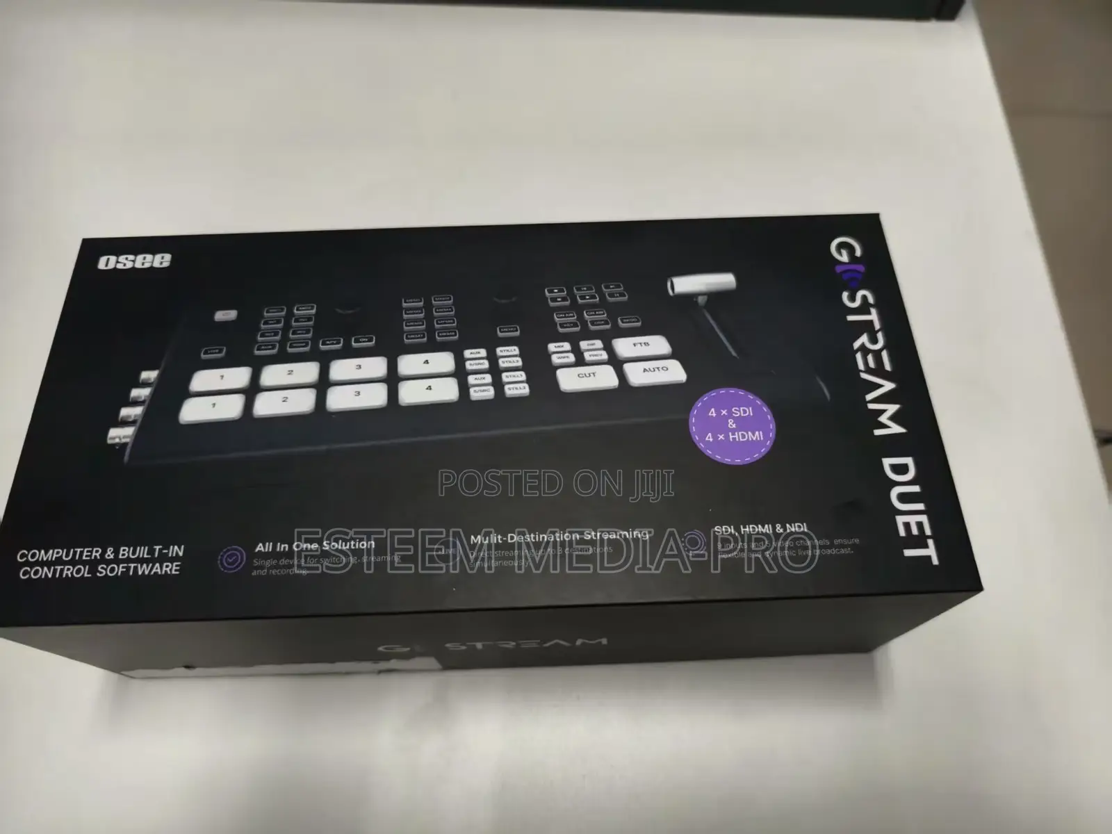 Osee Gostream Duet Sdi/Hdmi/Ndi|Hx Live Stream Video Mixer