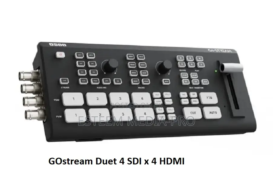 Osee Gostream Duet Sdi/Hdmi/Ndi|Hx Live Stream Video Mixer