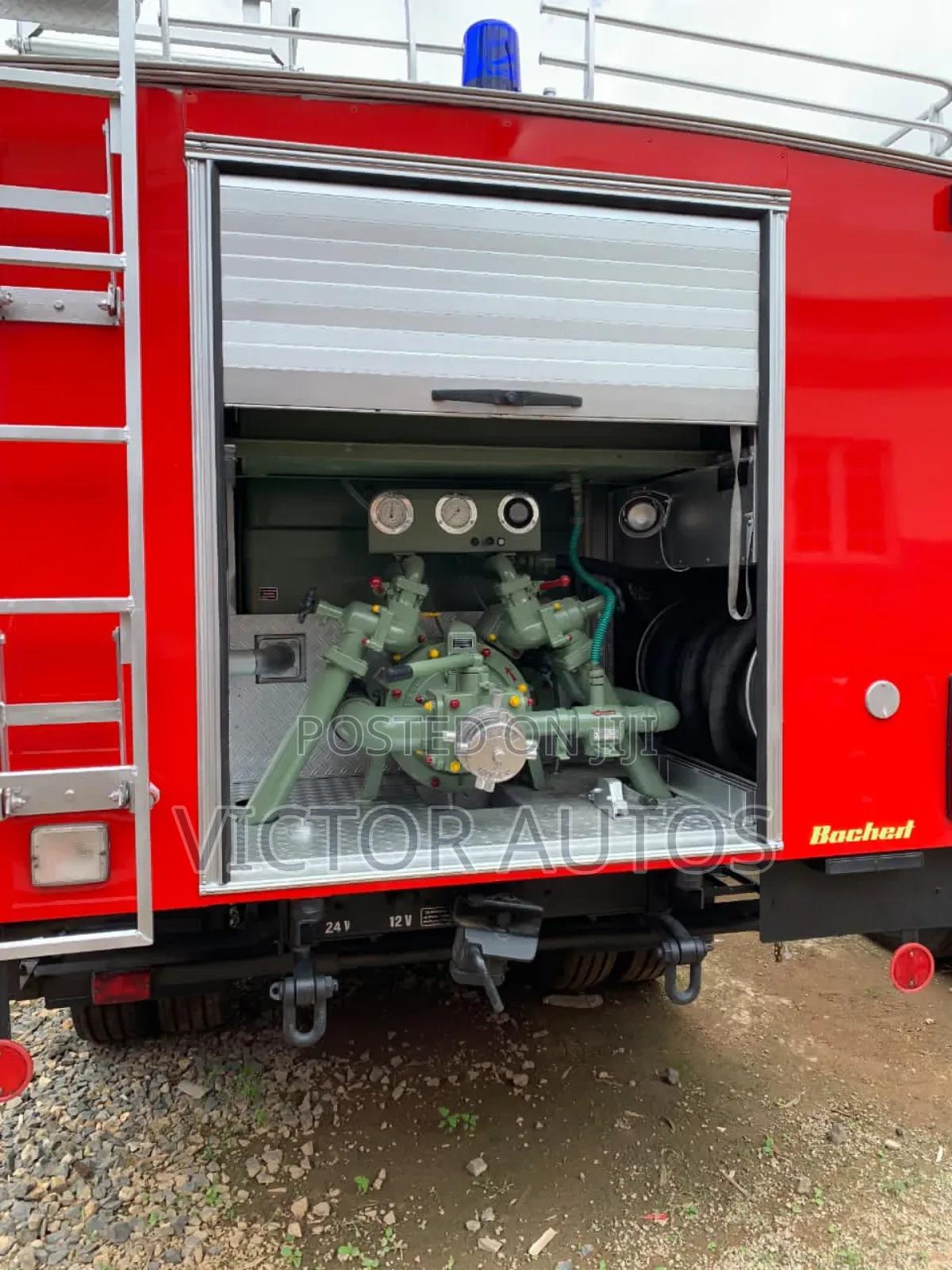 Fire Fighting Mercedes Benzs Truck