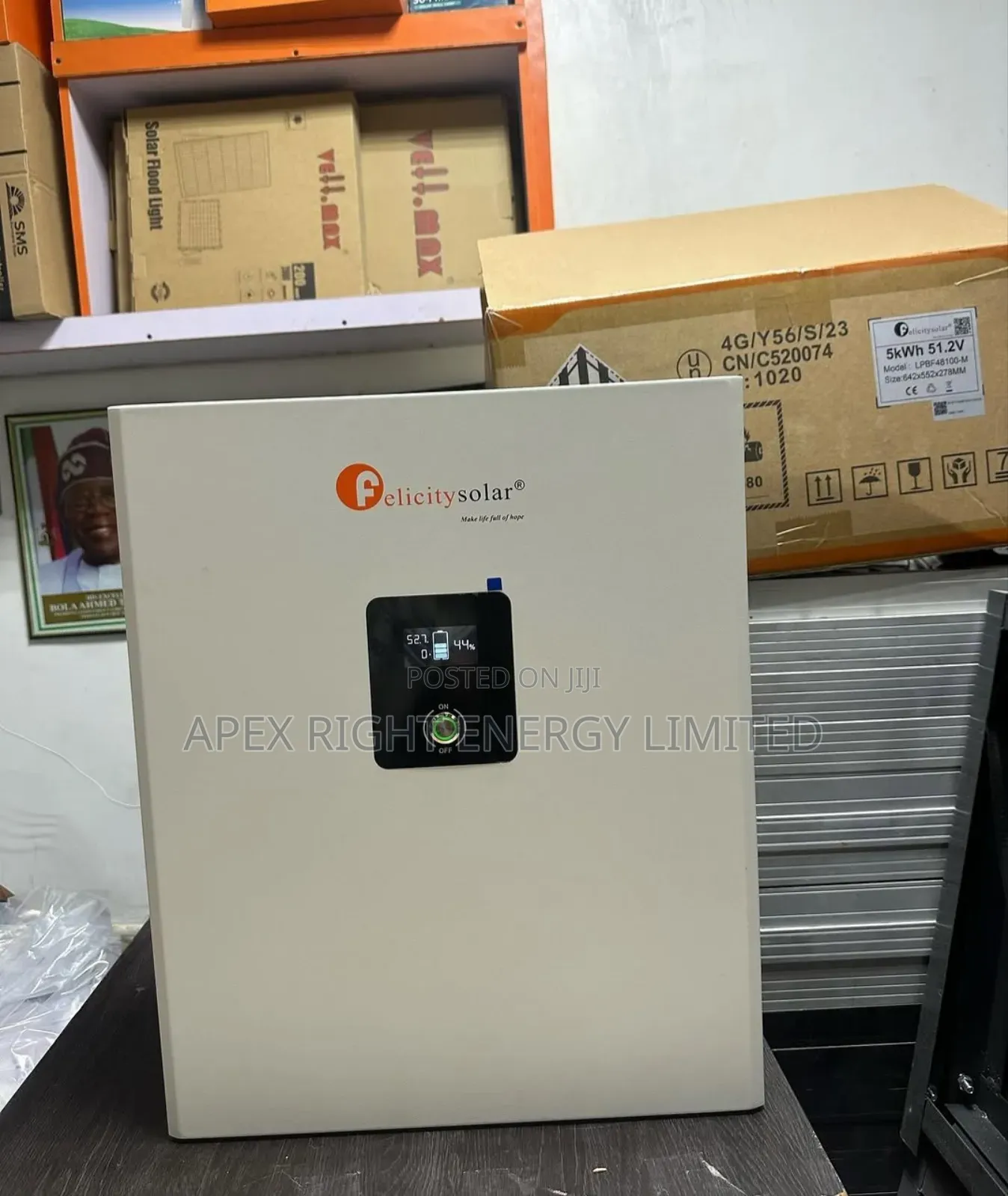5kwh Felicity Lithium Ion Battery 51.2volts
