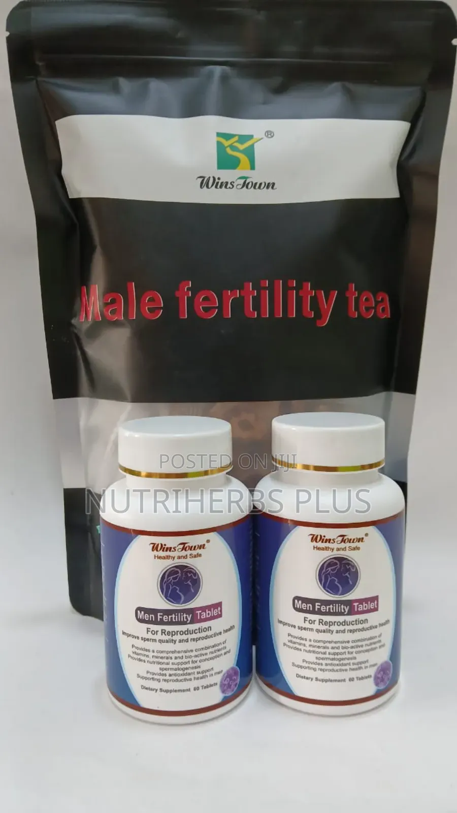 Male Fertility Tea Men Fertility Tablet for Low Sperm Count