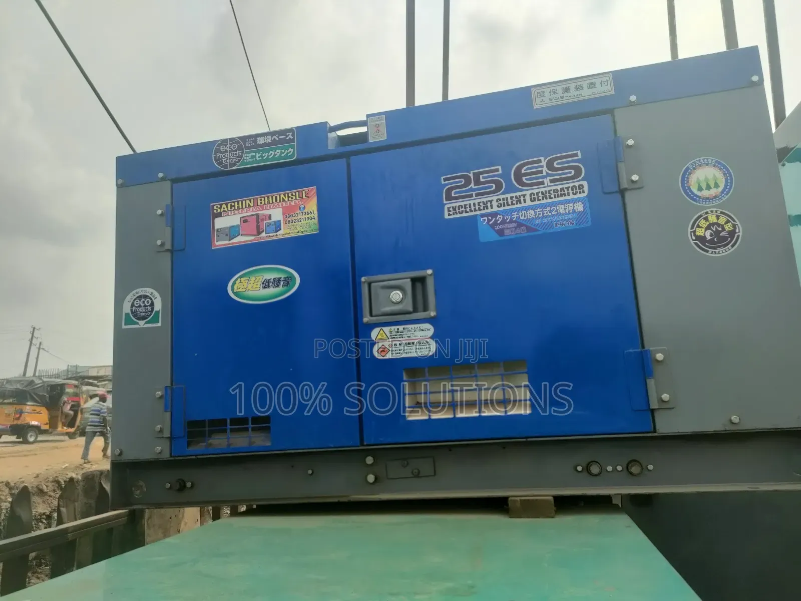 25kva Denyo Blue Sound Proof Generator for Sale