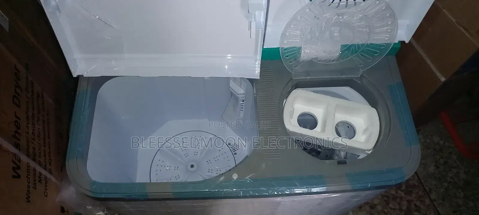 Hisense Inverter Washing Machine 7.5kg Turbo Speed Cooper Mo