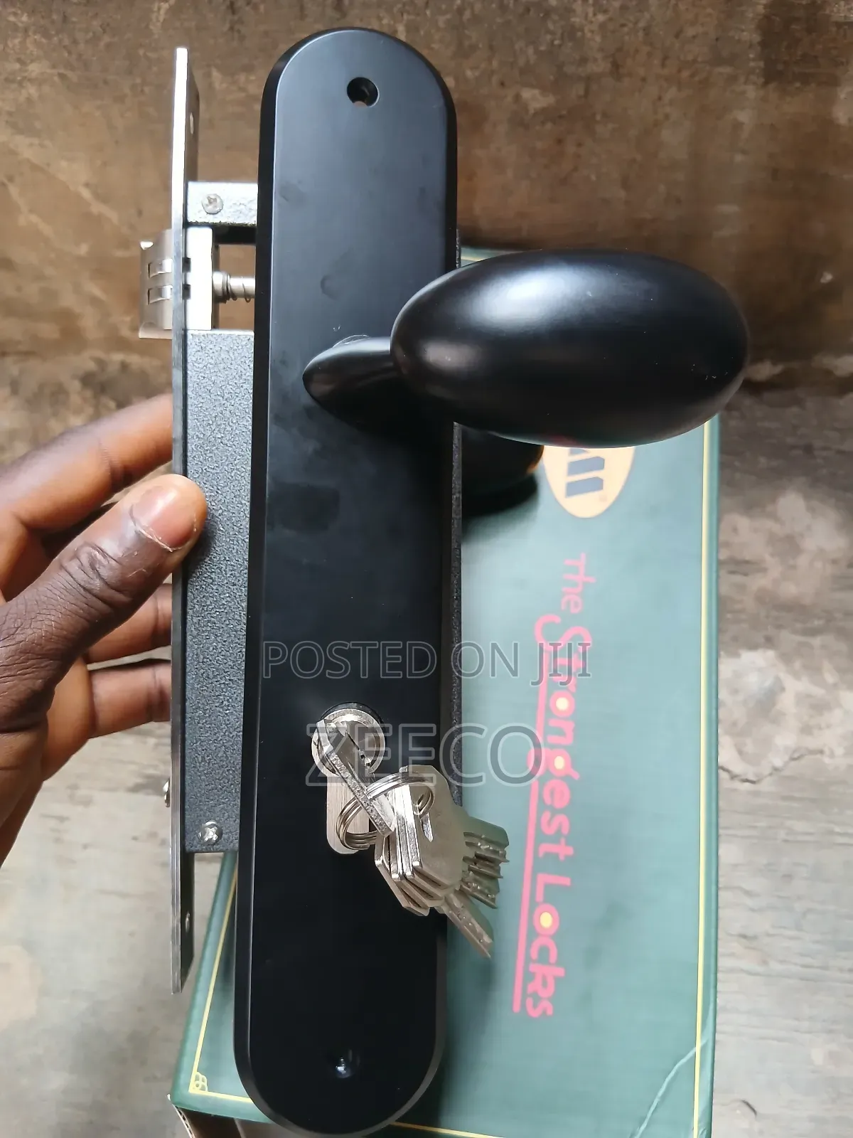 Stronger Black Door Locks