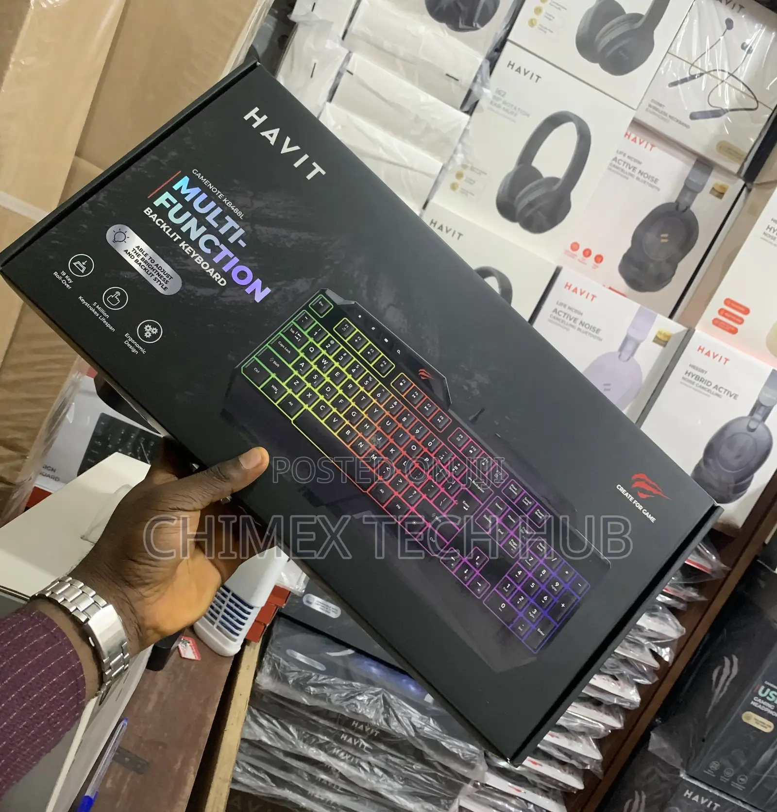 Multifunction Backlit Keyboard