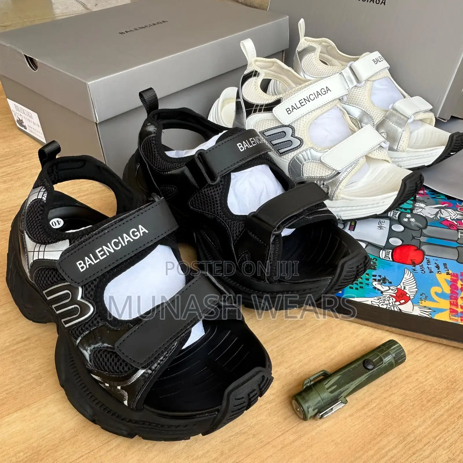 BALENCIAGA Leather Luxury Sandal 40-46