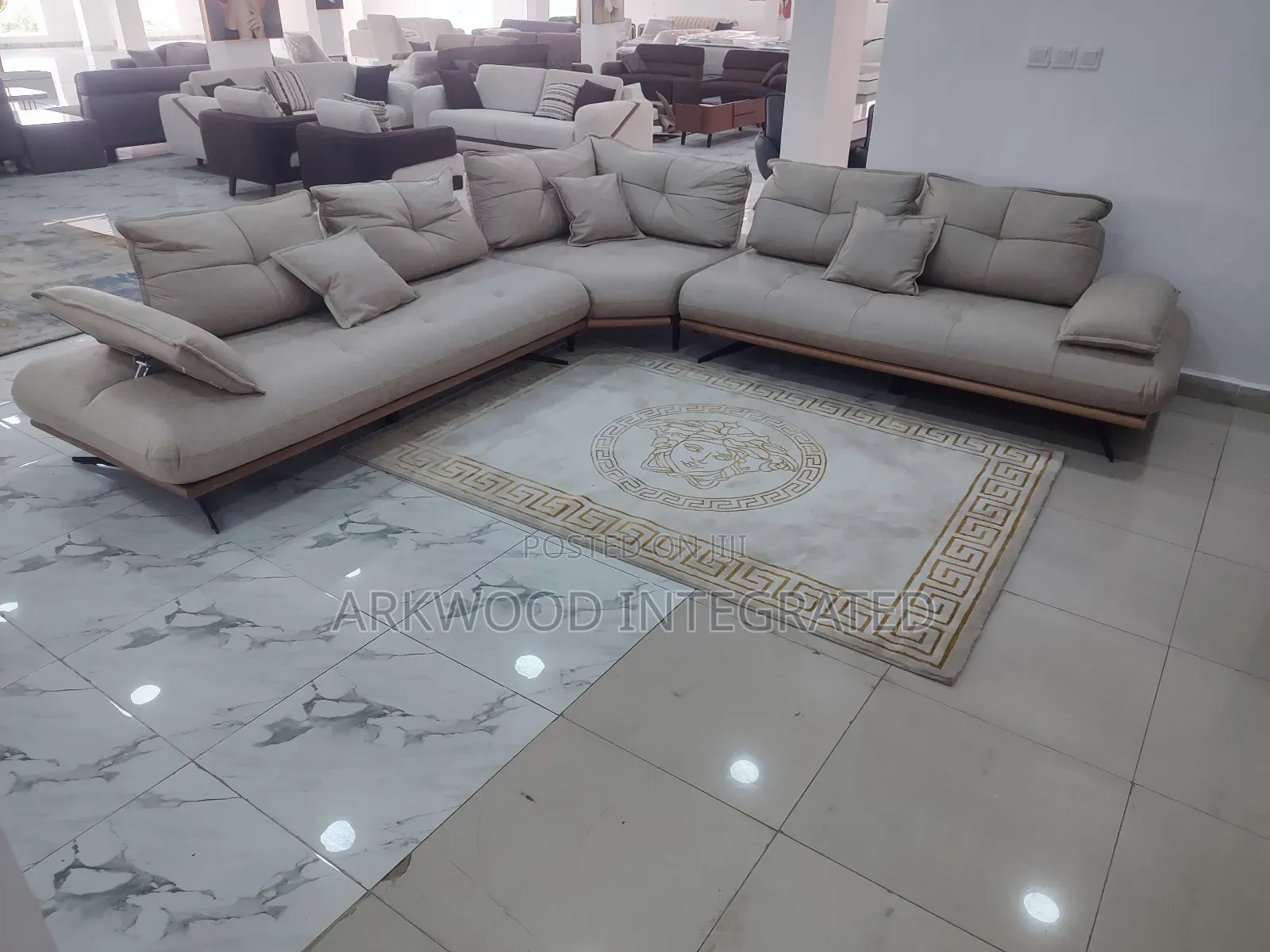 L-Shape Recliner Seating Room Sofa