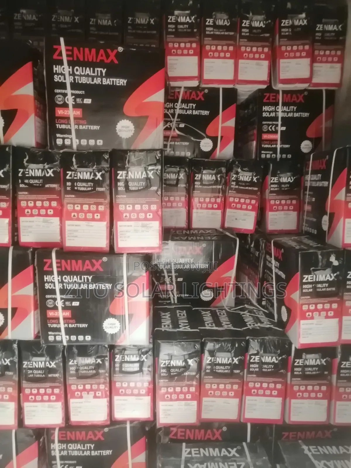 Zenmax Solar Tubular Battery