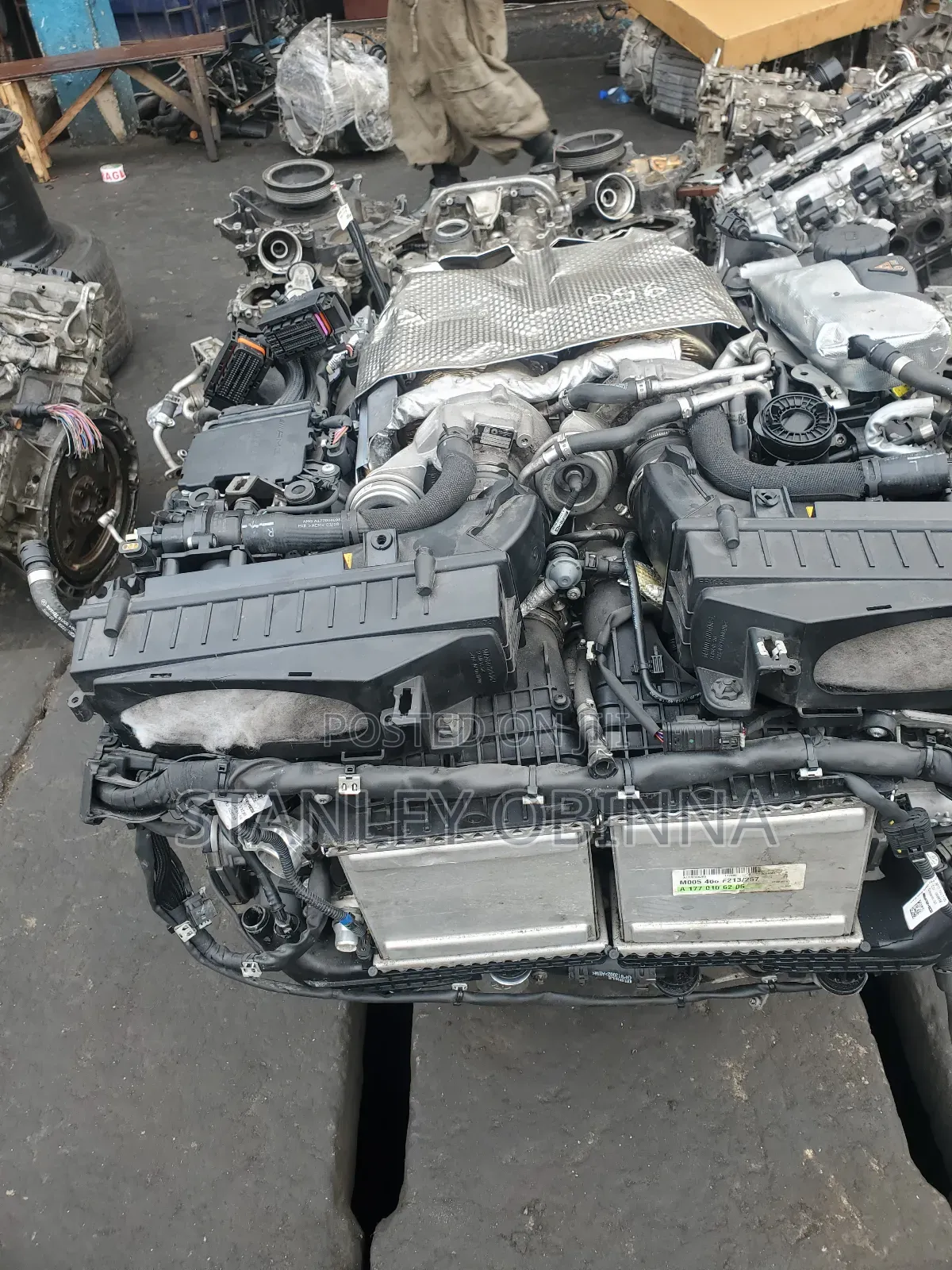 Complete Mercedes Benz Engine for G63 2022 Model