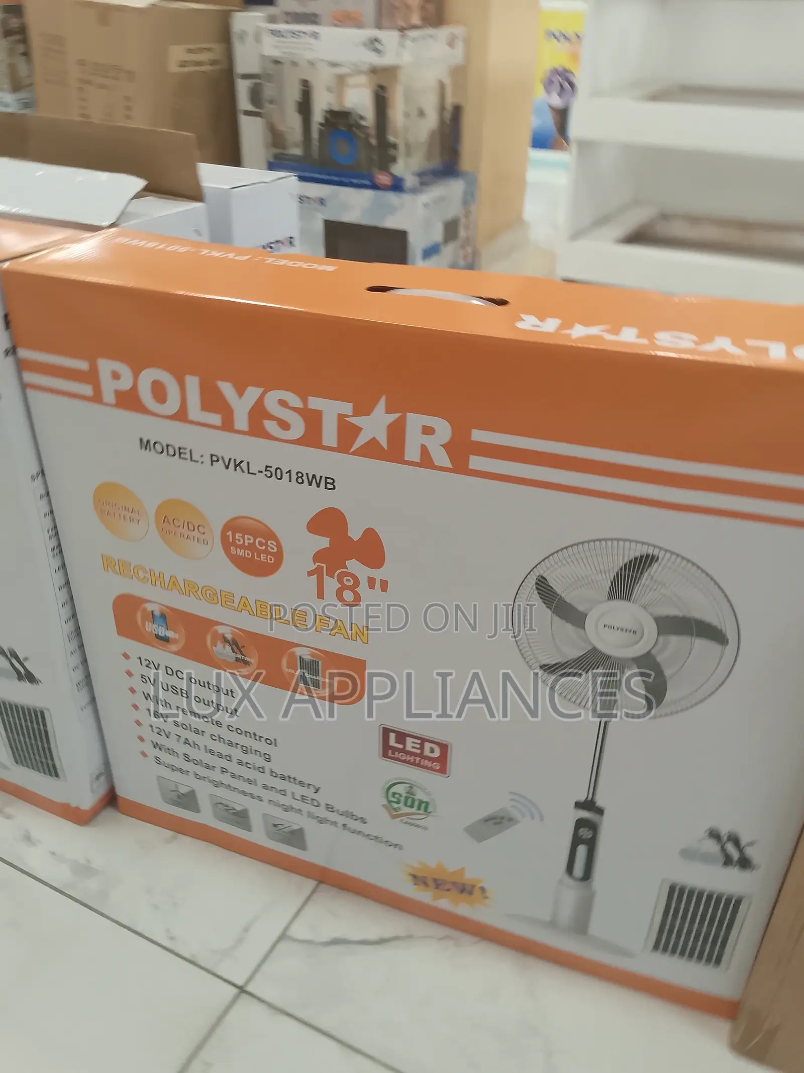 Air Flow Polystar 18 Inches Fan PVK-5018wb