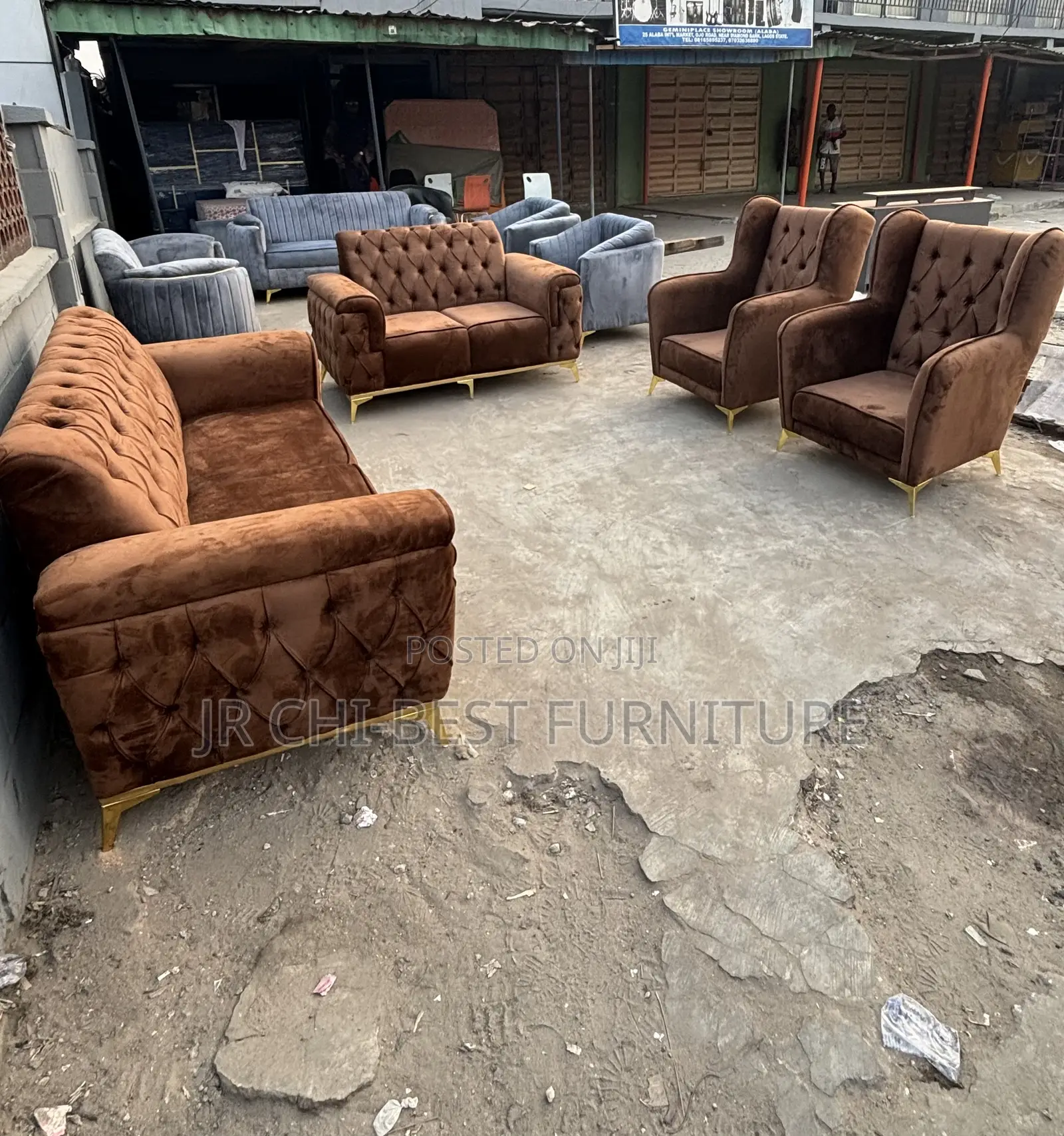 Adorable Premium Set of Upholstery Sofa | Chairs | Couch