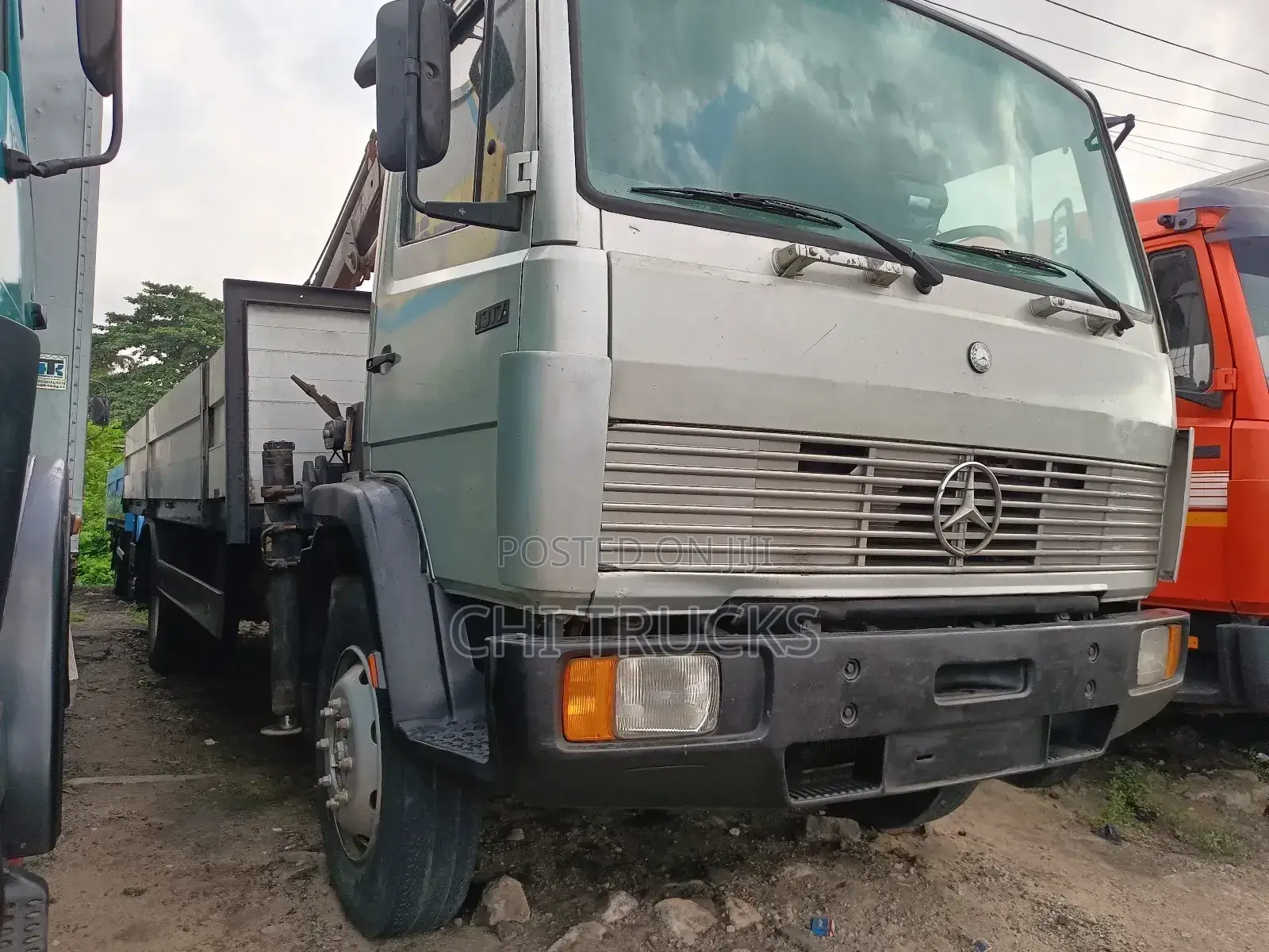 Mercedes Benz Hiab Truck