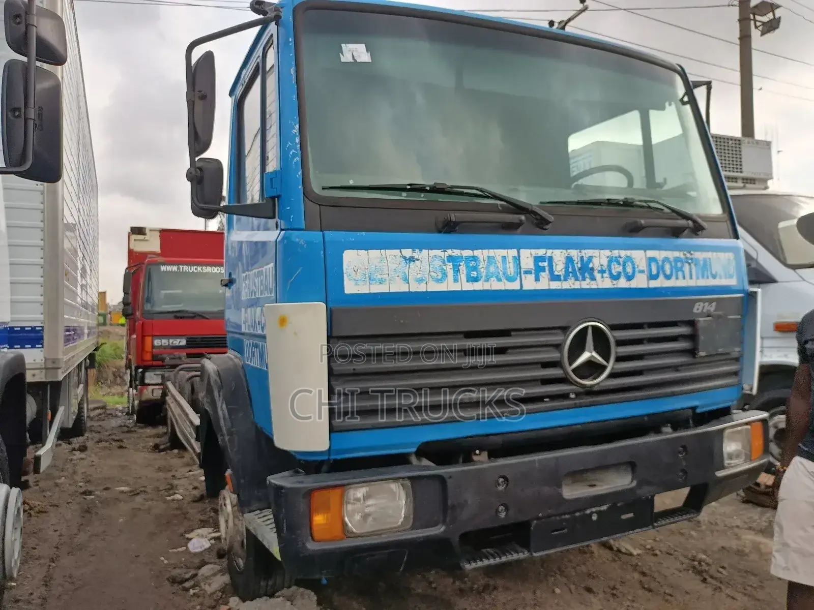 Mercedes Benz 814 Chassis Truck