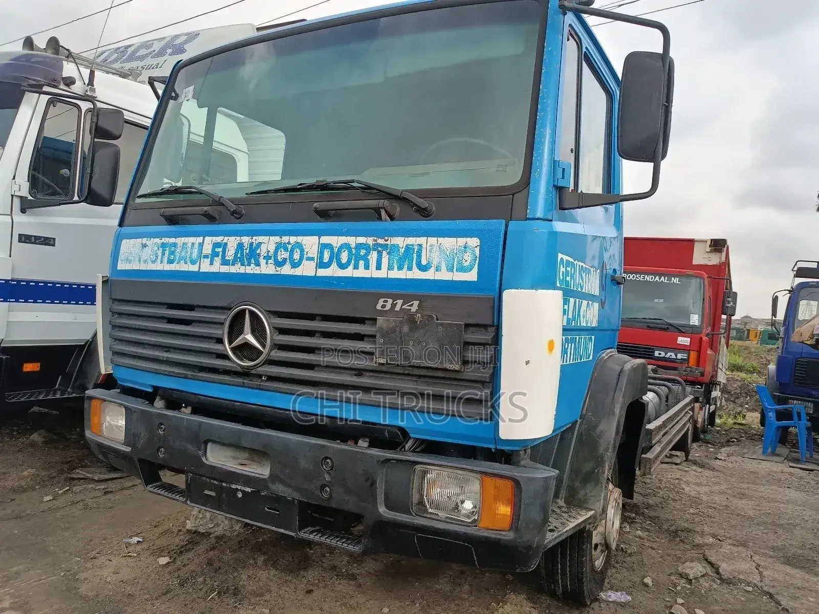 Mercedes Benz 814 Chassis Truck