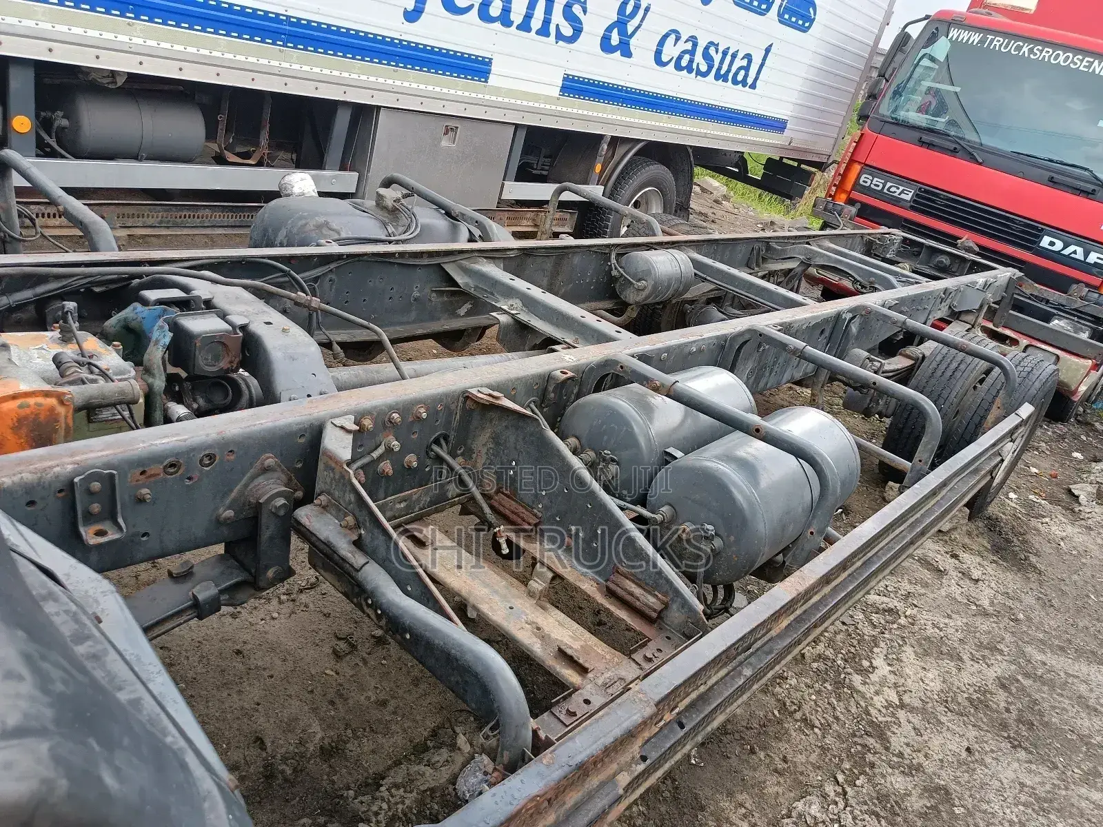 Mercedes Benz 814 Chassis Truck