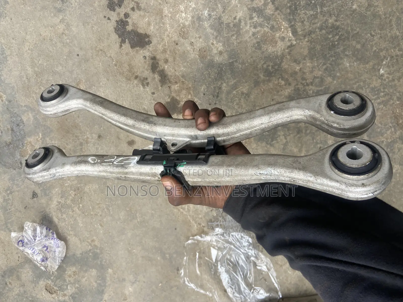 Back Lower Arms And Beam Gle W167