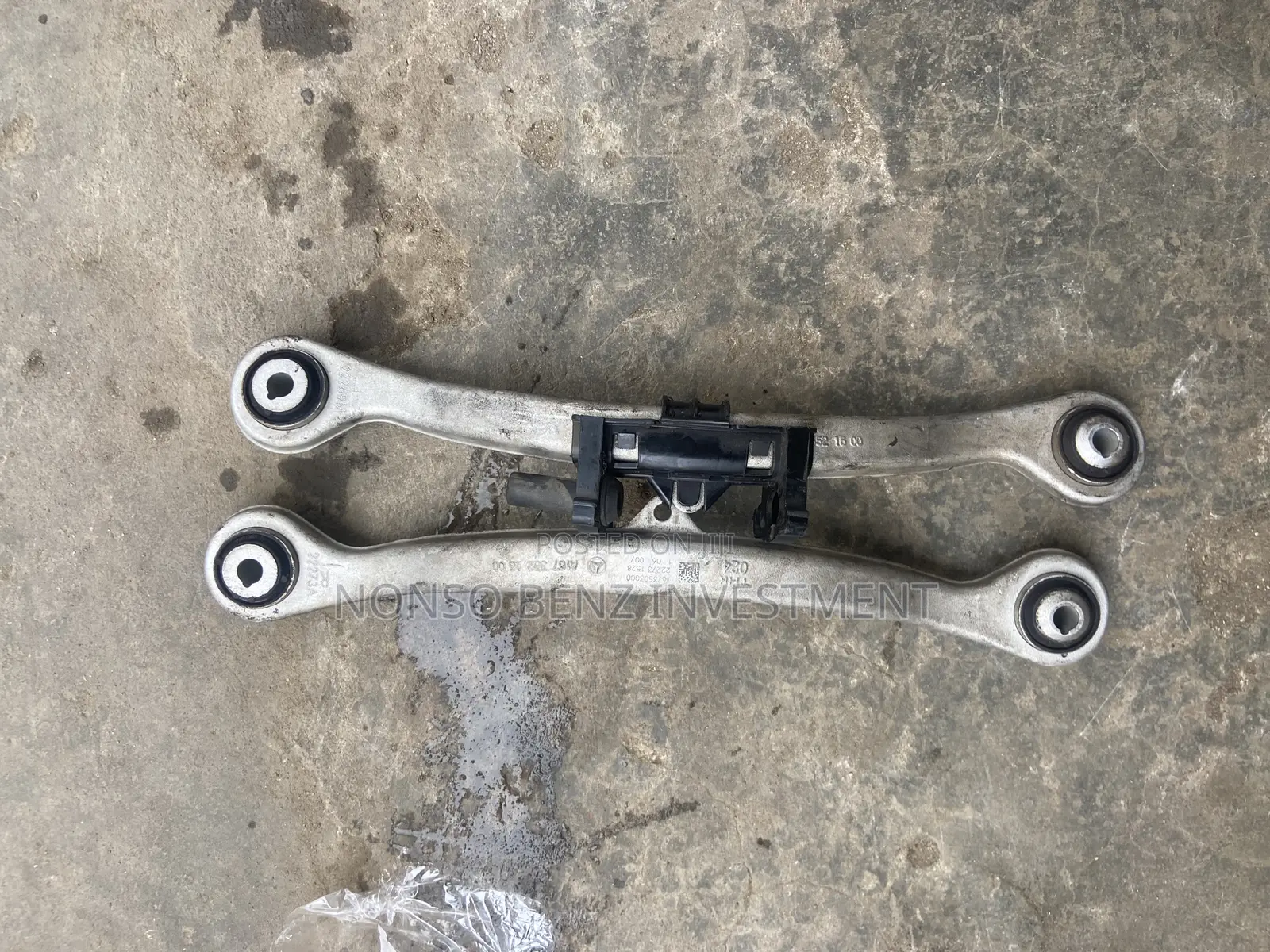 Back Lower Arms And Beam Gle W167