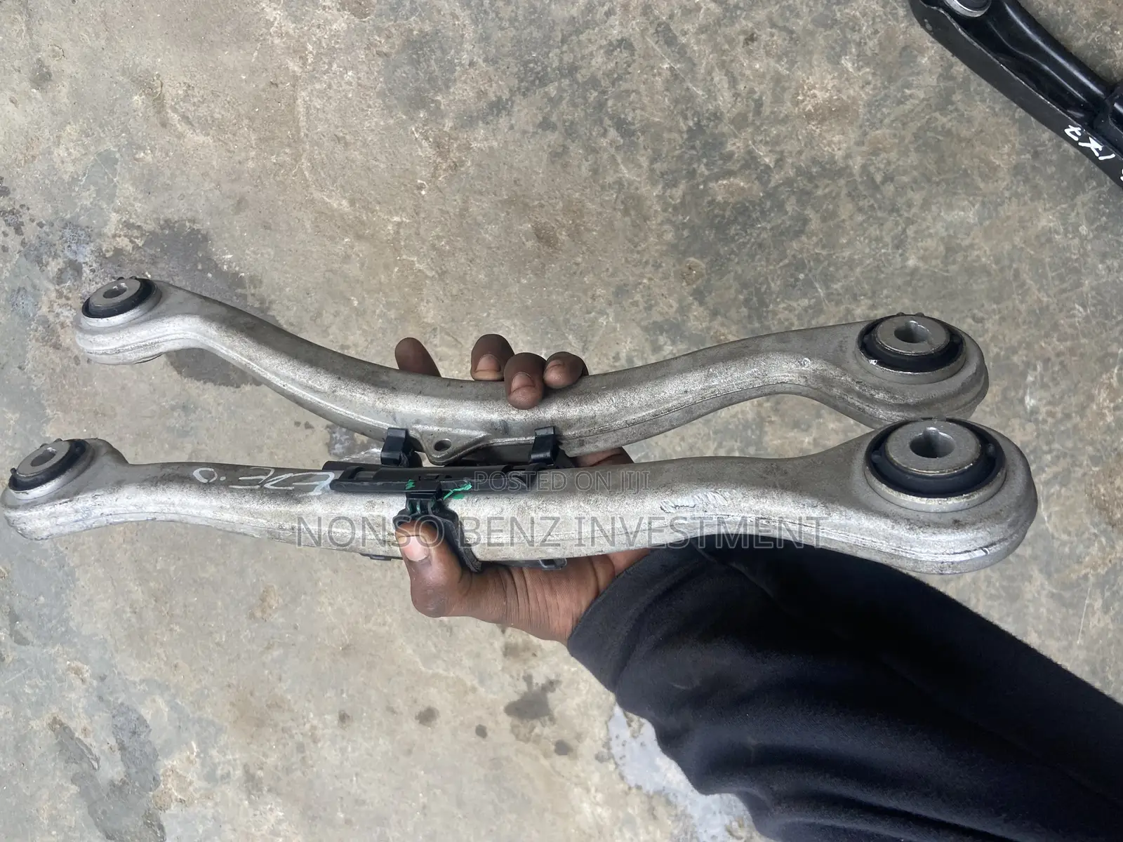 Back Lower Arms And Beam Gle W167