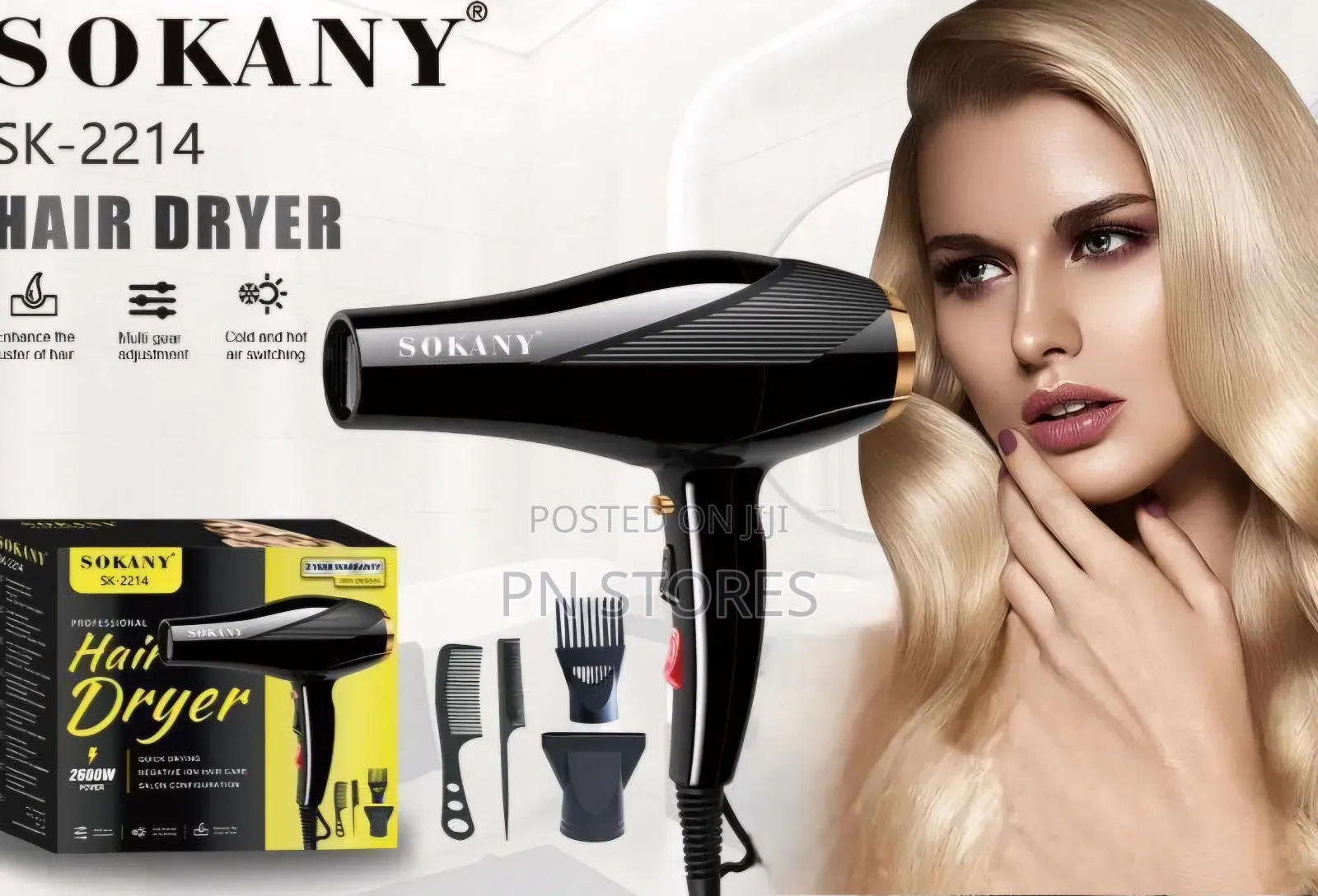 2500 Watts Sokanny Combo Dryer
