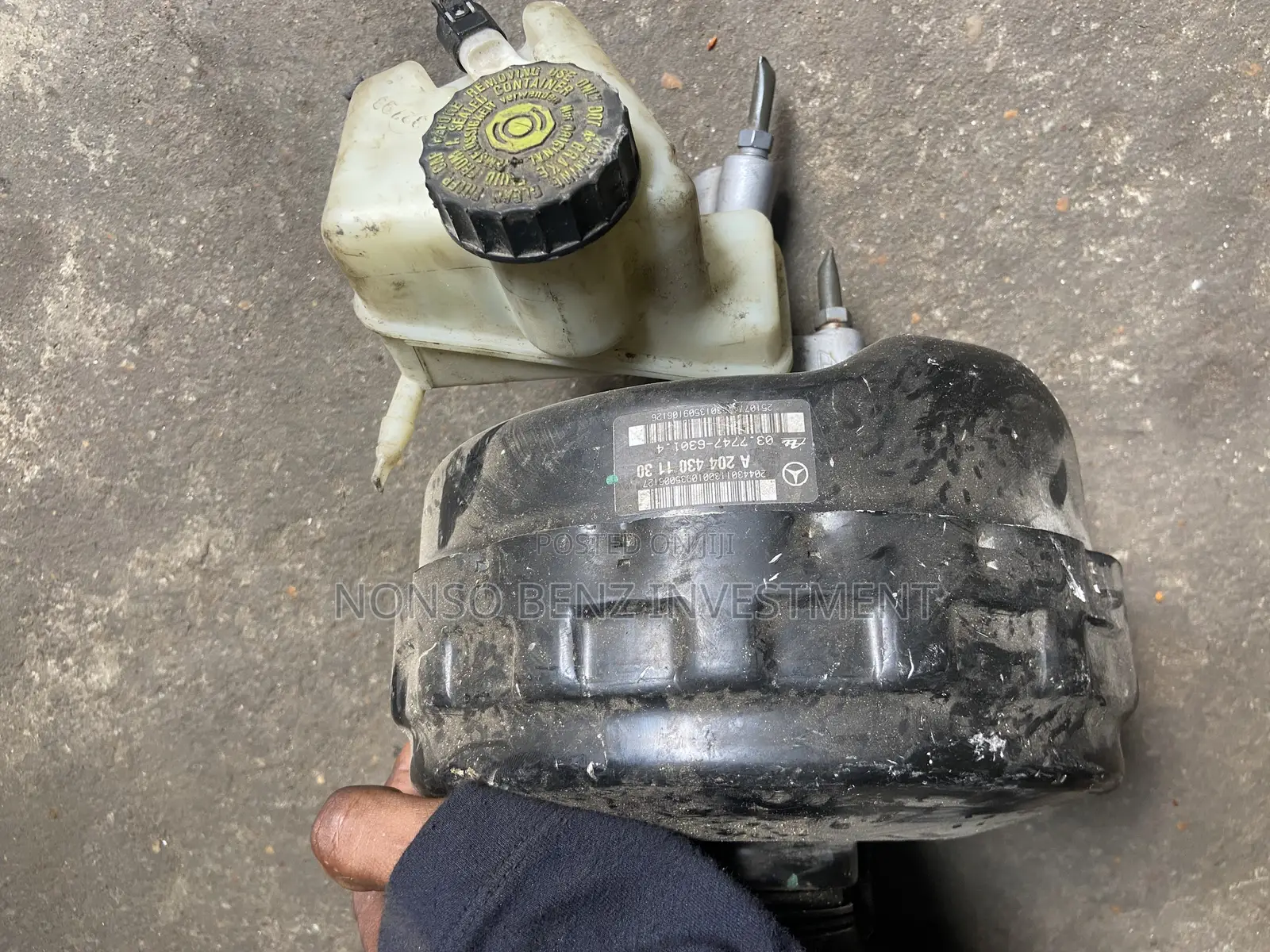 Complete Savoe and Master Brake C300 (W204), GLK
