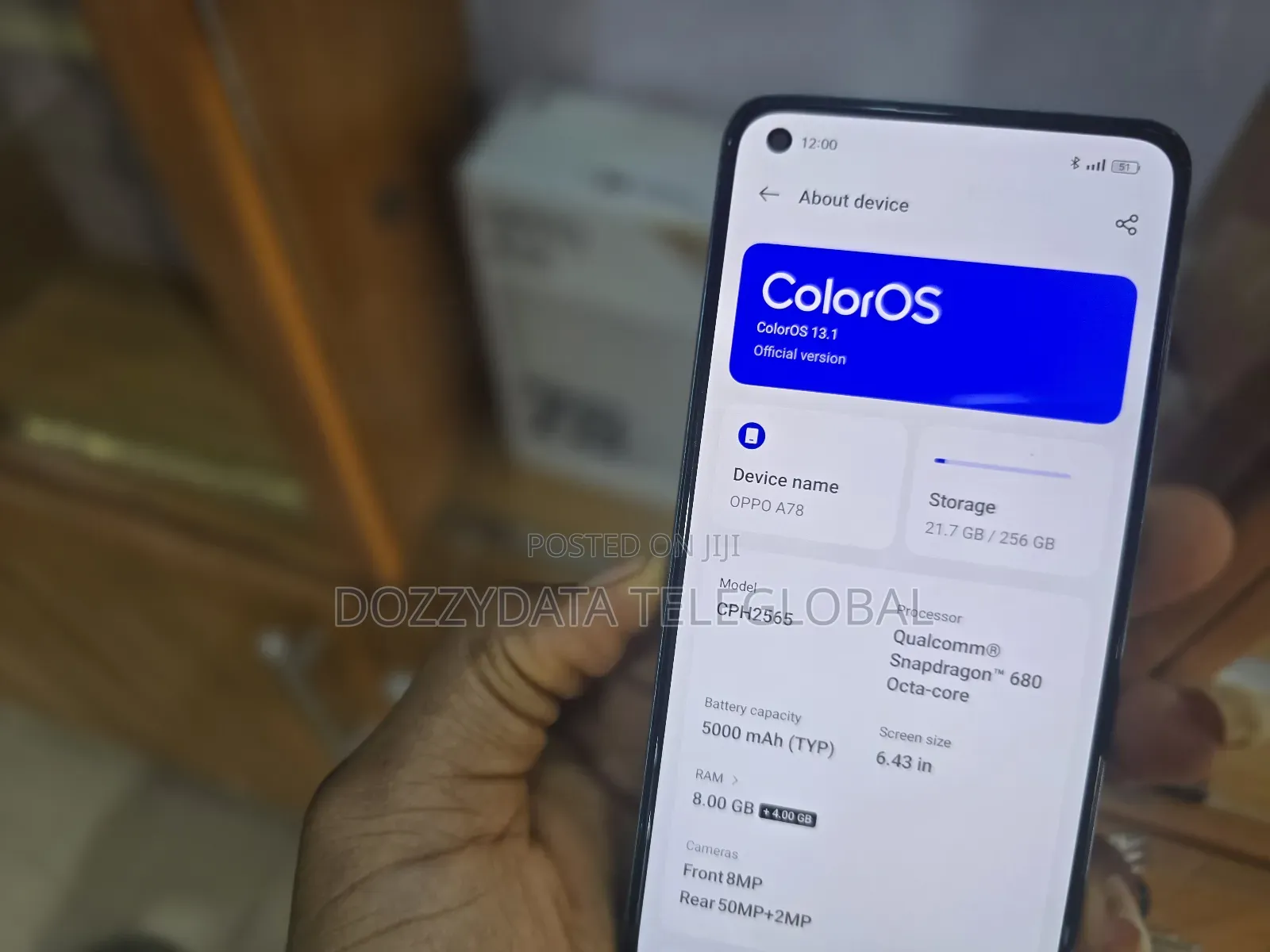Oppo A78 4G 256 GB