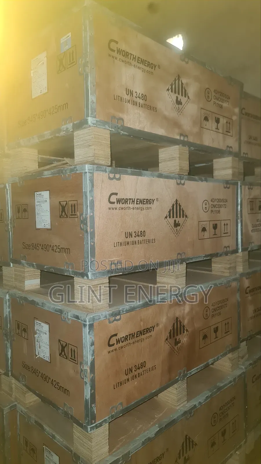 20kwh 48v Cworth Lithium Iron Battery