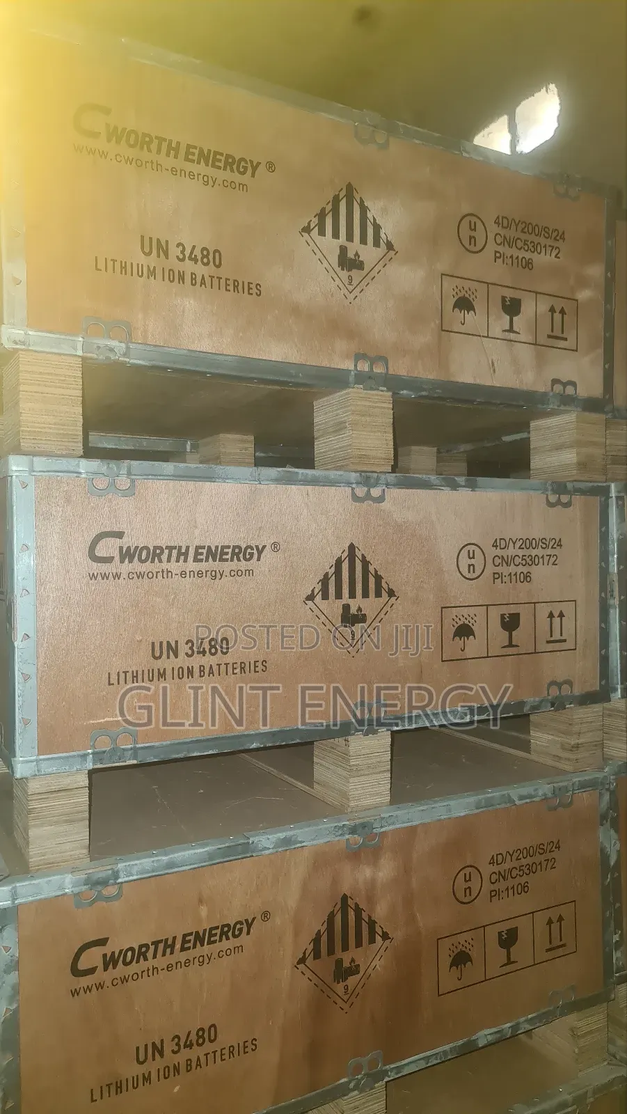 20kwh 48v Cworth Lithium Iron Battery