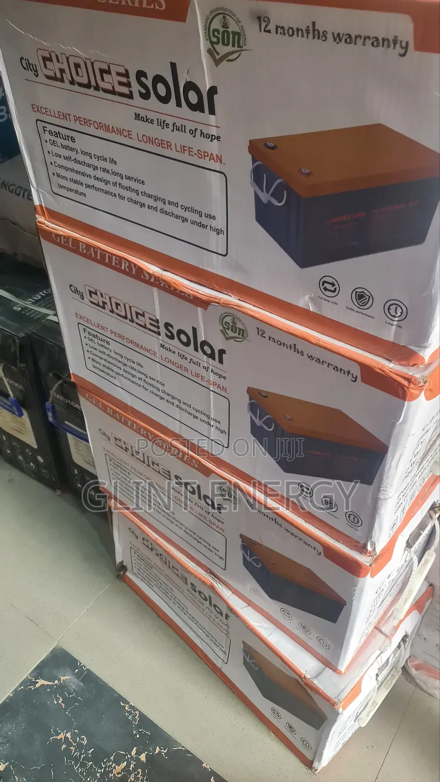 200ah 12V Choice Gel Battery
