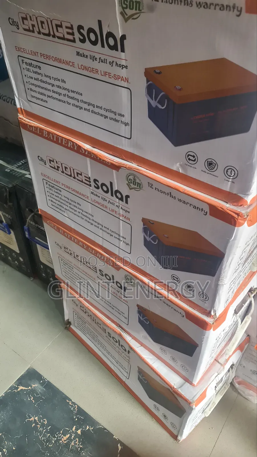 200ah 12V Choice Gel Battery