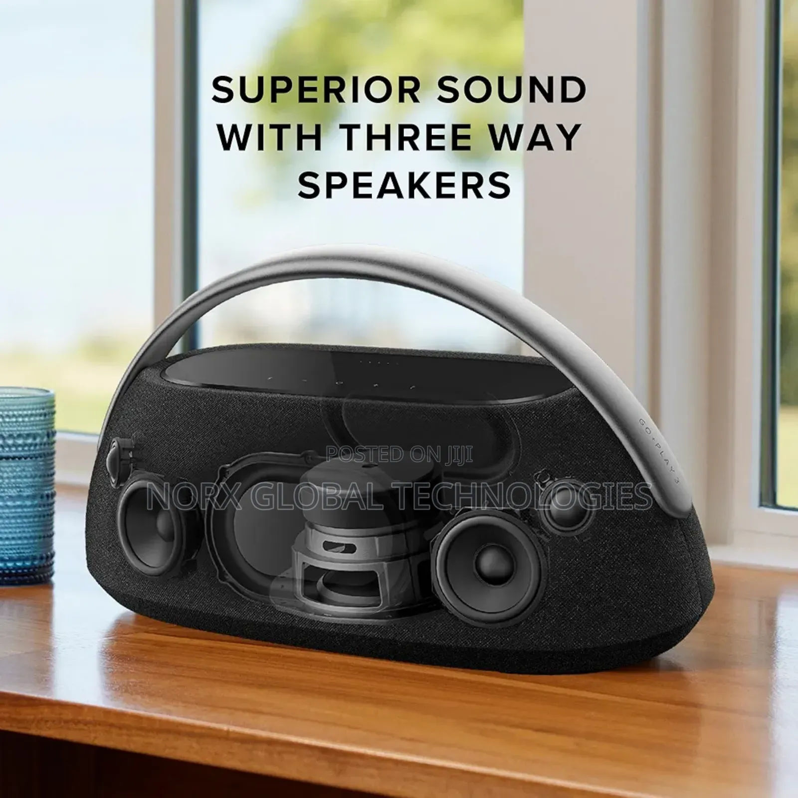 Harman Kardon Go + Play 3 - Portable Bluetooth Speaker