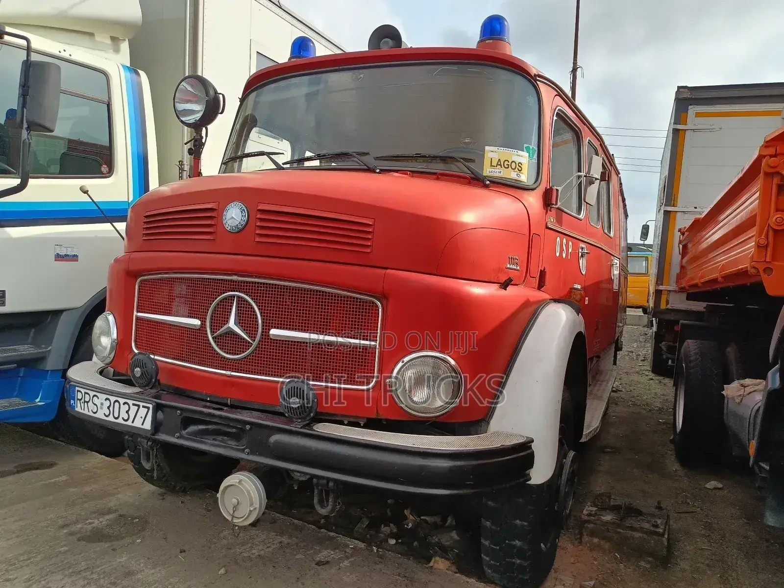 Mercedes Benz 1113 Emergency Truck Auxiliary Gear