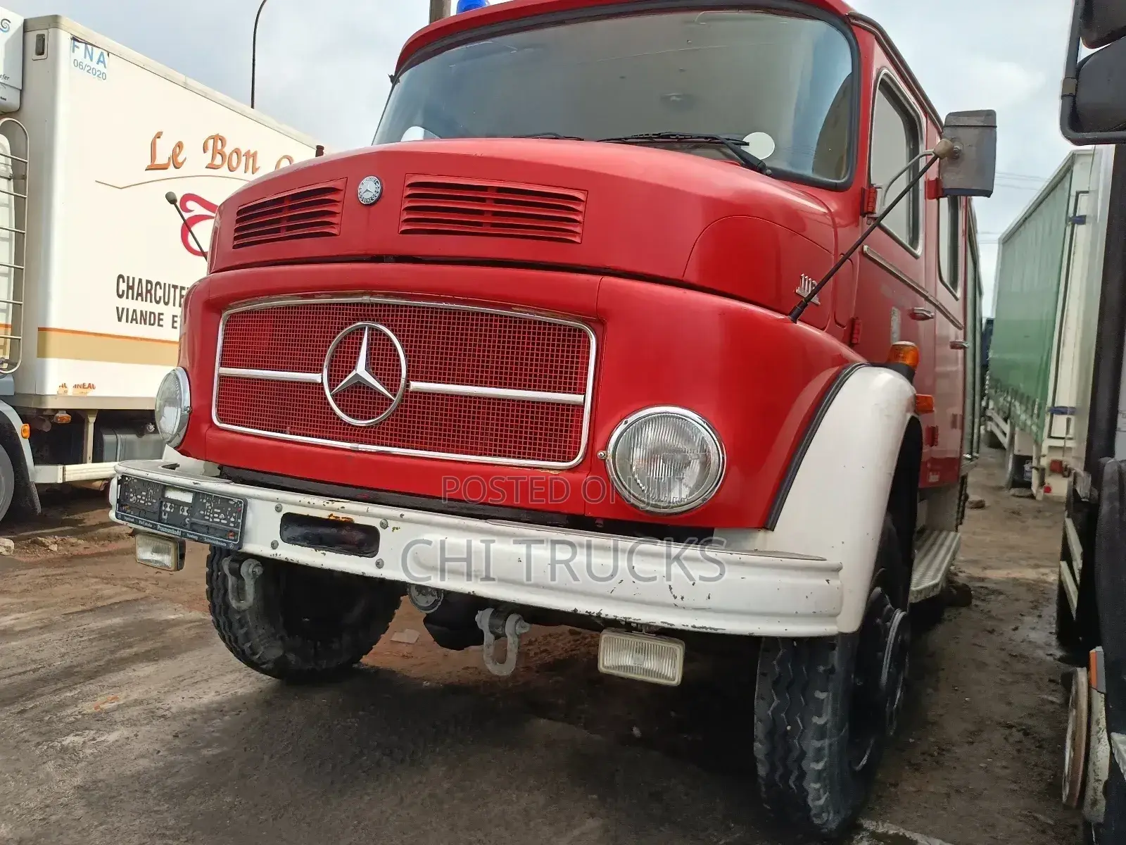 Mercedes Benz Fire Fighting Truck