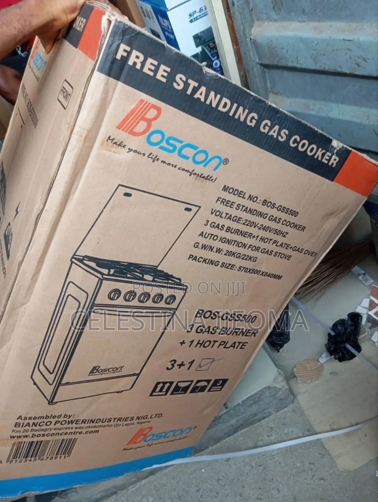 Boscon Gas Cooker