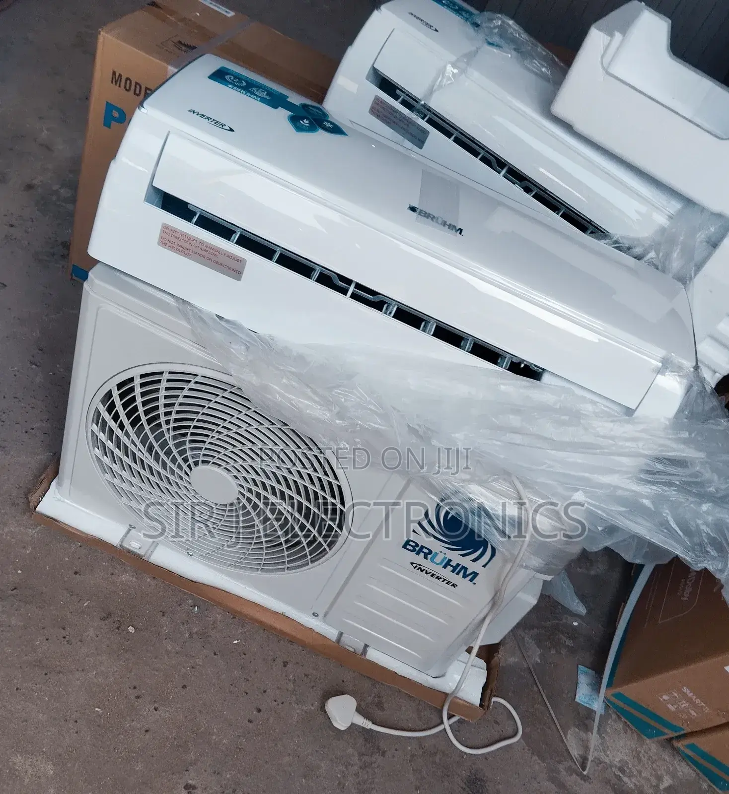 Bruhm 1.5hp Inverter Split Unit Airconditioner (Brand New)