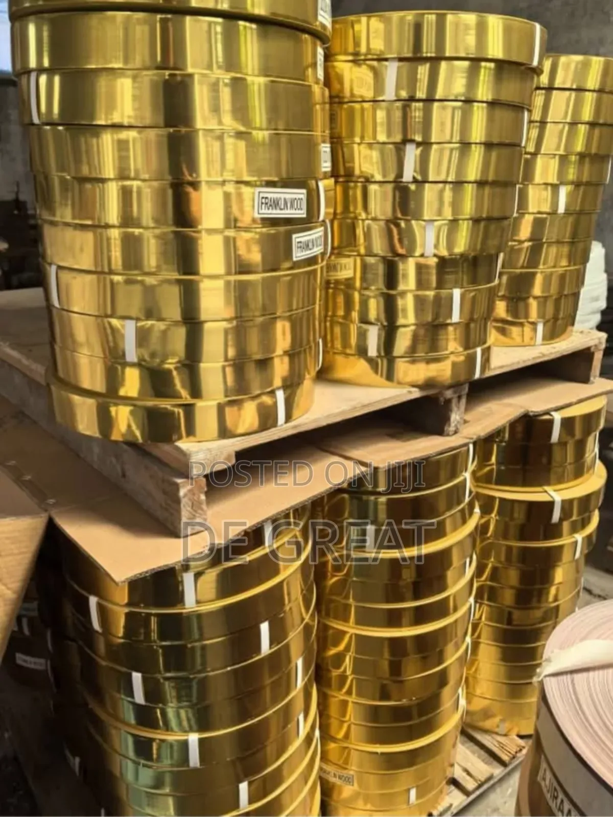 Edge Tape of All Colours (Gold