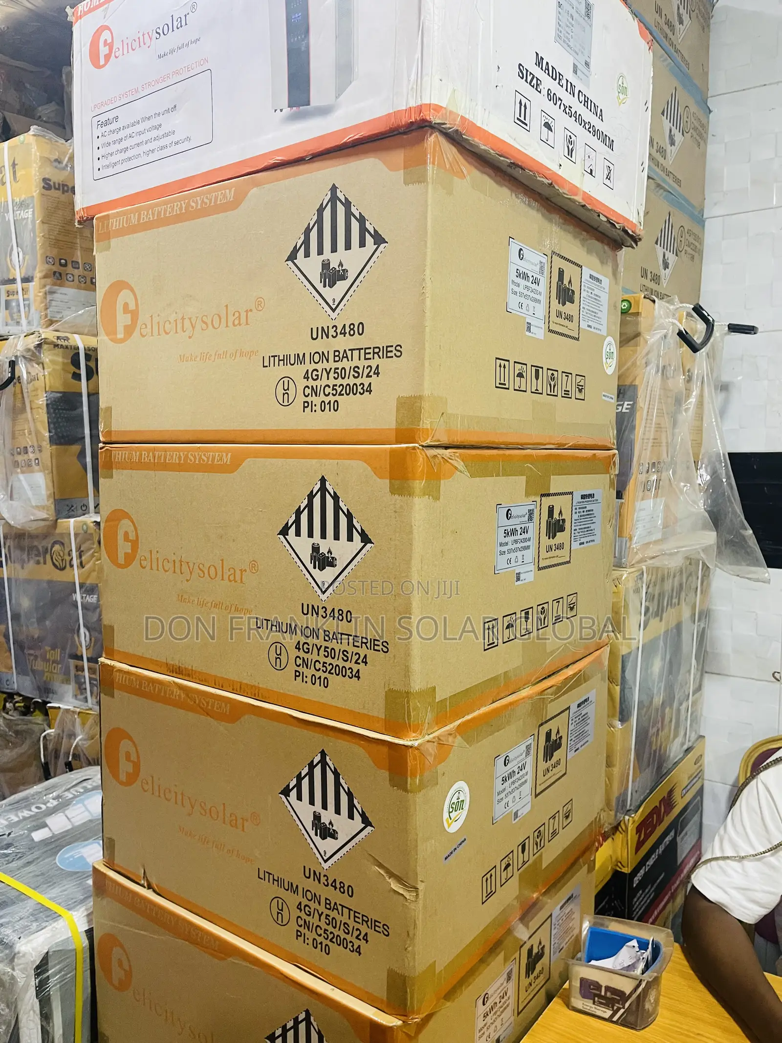 5kwh 51.2v Felicity Lithium Ion Batteries Available