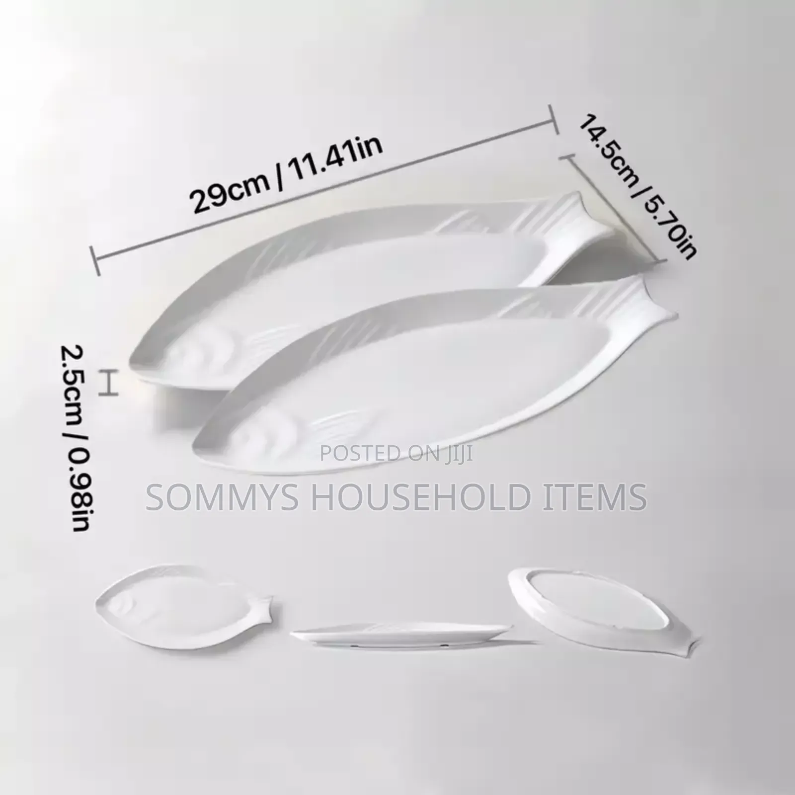 Unbreakable Fish Plate (12pcs)
