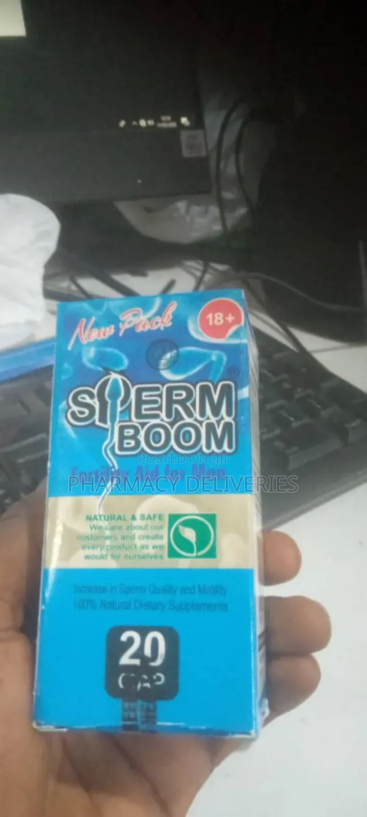 Spermboom Supplement for Healthy Sperm Production Available