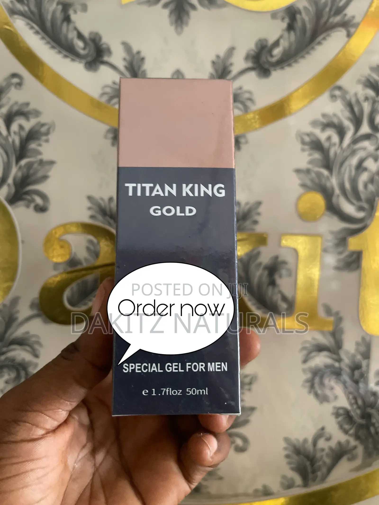 Titan King Gold Special Gel for Men